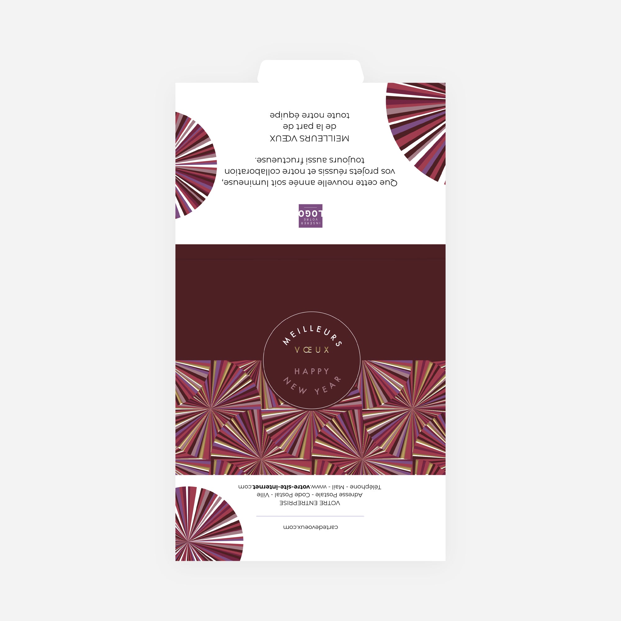 Ronde Hypnotique | Vœux professionnels • Boite chocolat personnalisée • Maxim's de Paris photo N° 3