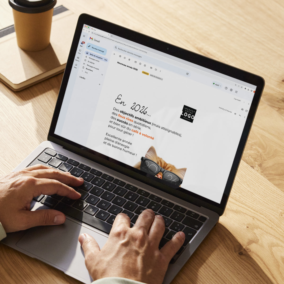 Objectif 2026 | Vœux professionnels • Carte virtuelle • eCard Image photo N° 3