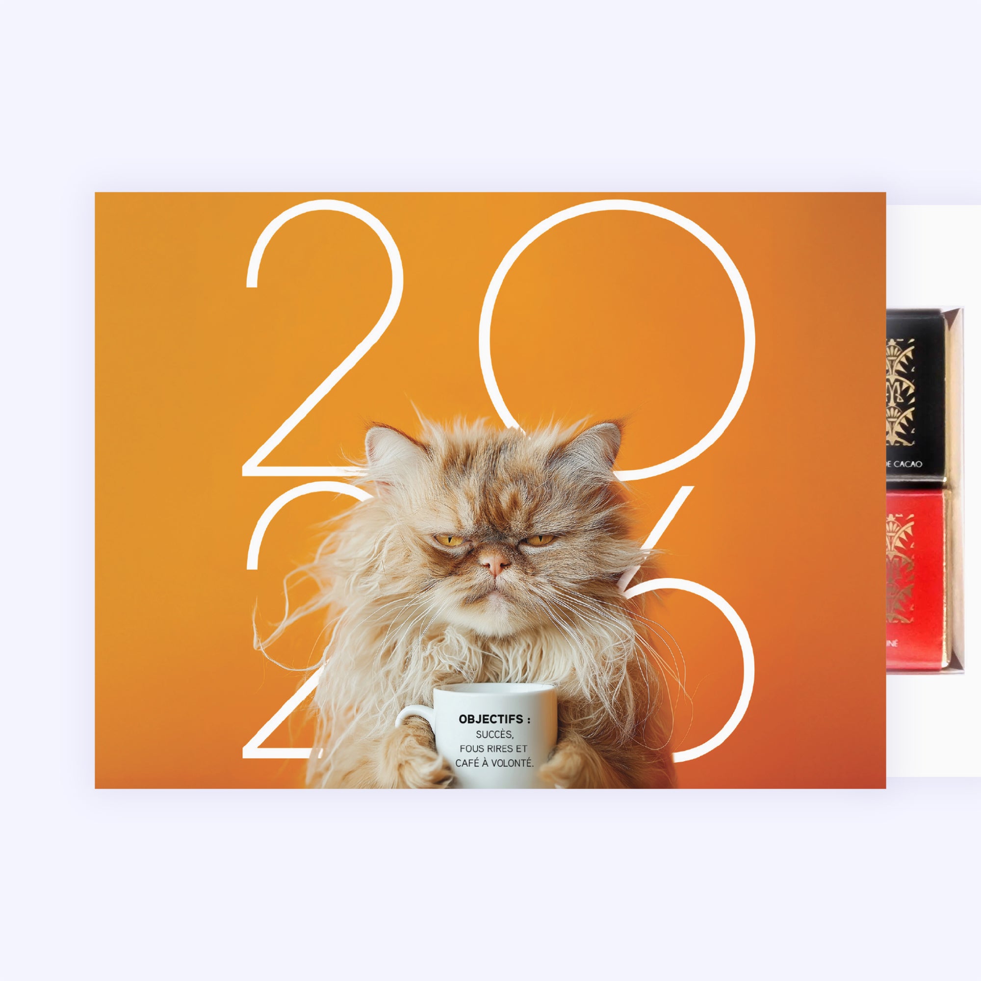 Objectif 2027 | Vœux professionnels • Boite chocolat personnalisée • Maxim's de Paris photo N° 2