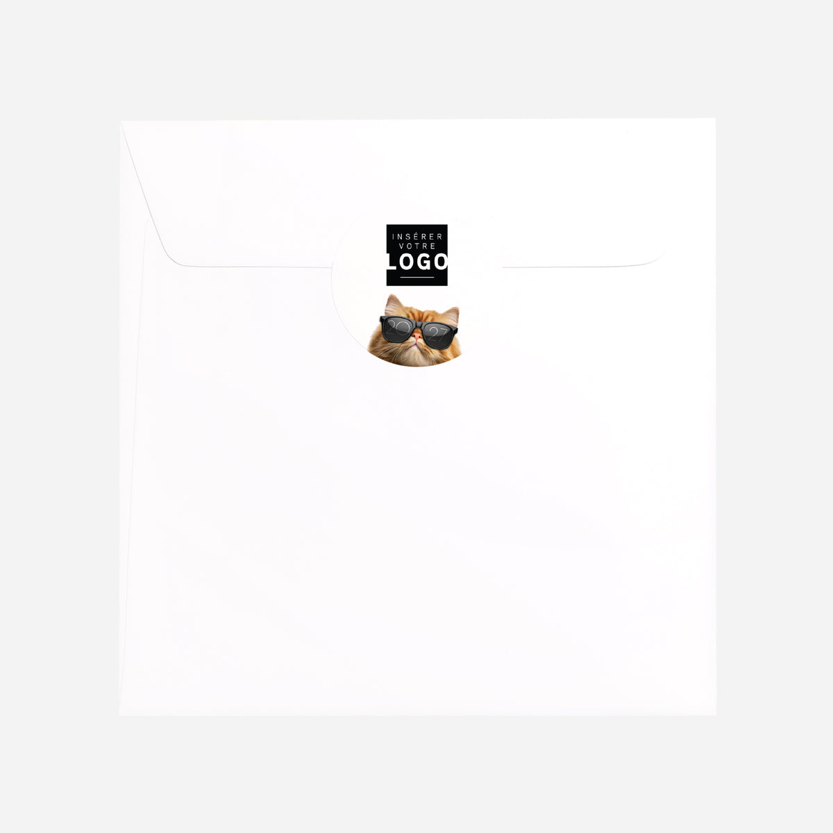 Objectif 2027 | Vœux professionnels • Sticker • Rond photo N° 3