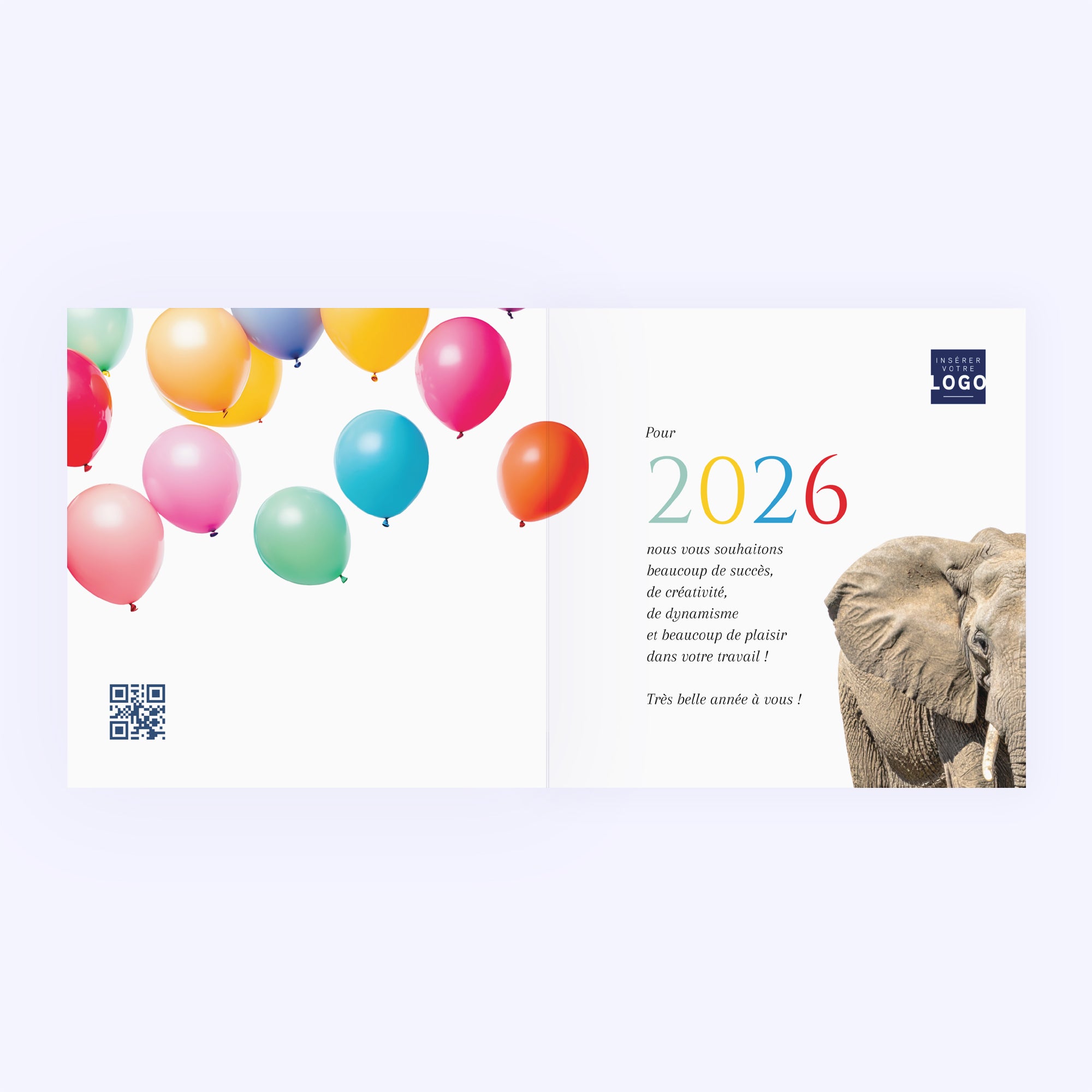 Cap sur l’Impossible | Vœux professionnels • Carte de voeux • Carré double photo N° 2