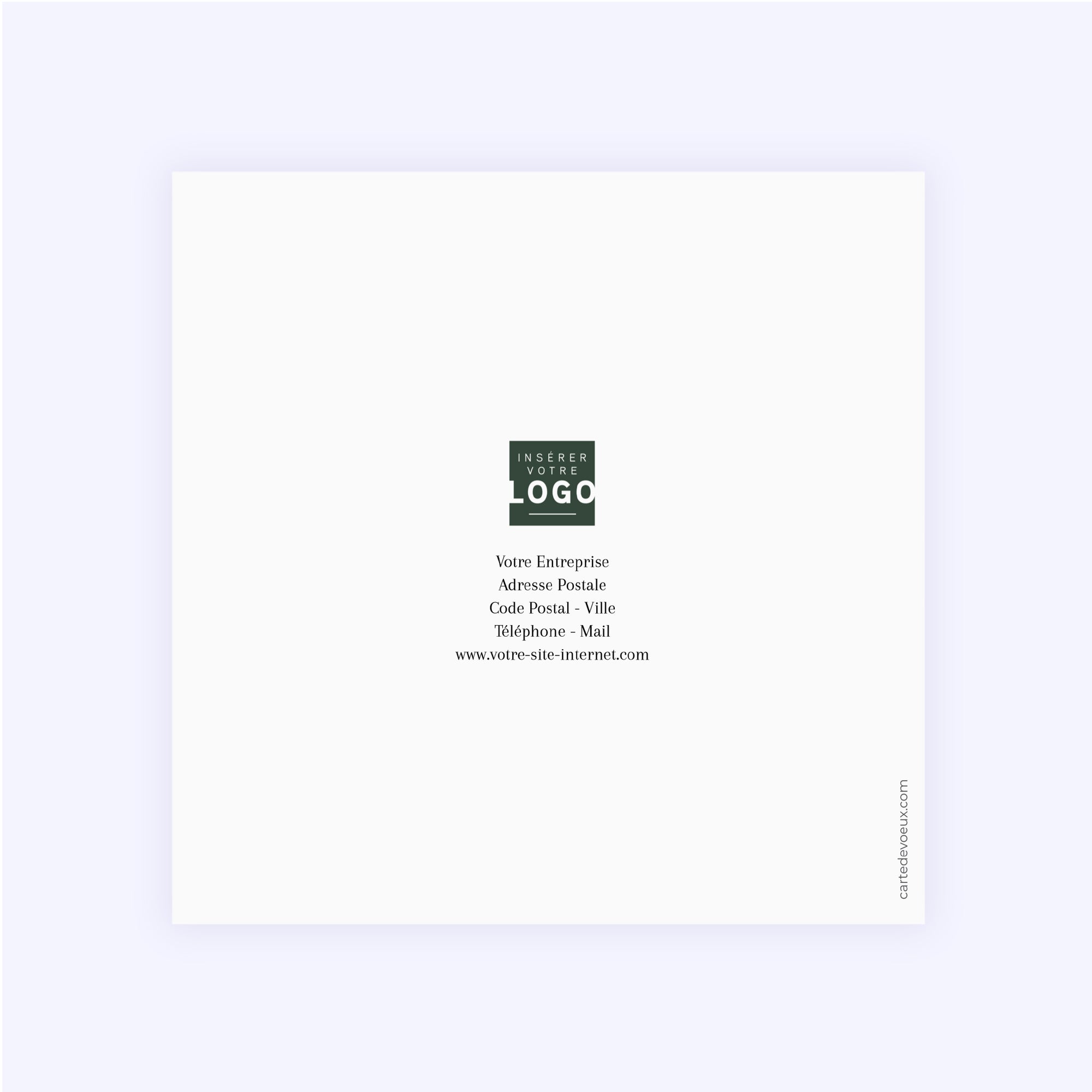 Complices de Croissance | Vœux professionnels • Carte de voeux • Carré double photo N° 3
