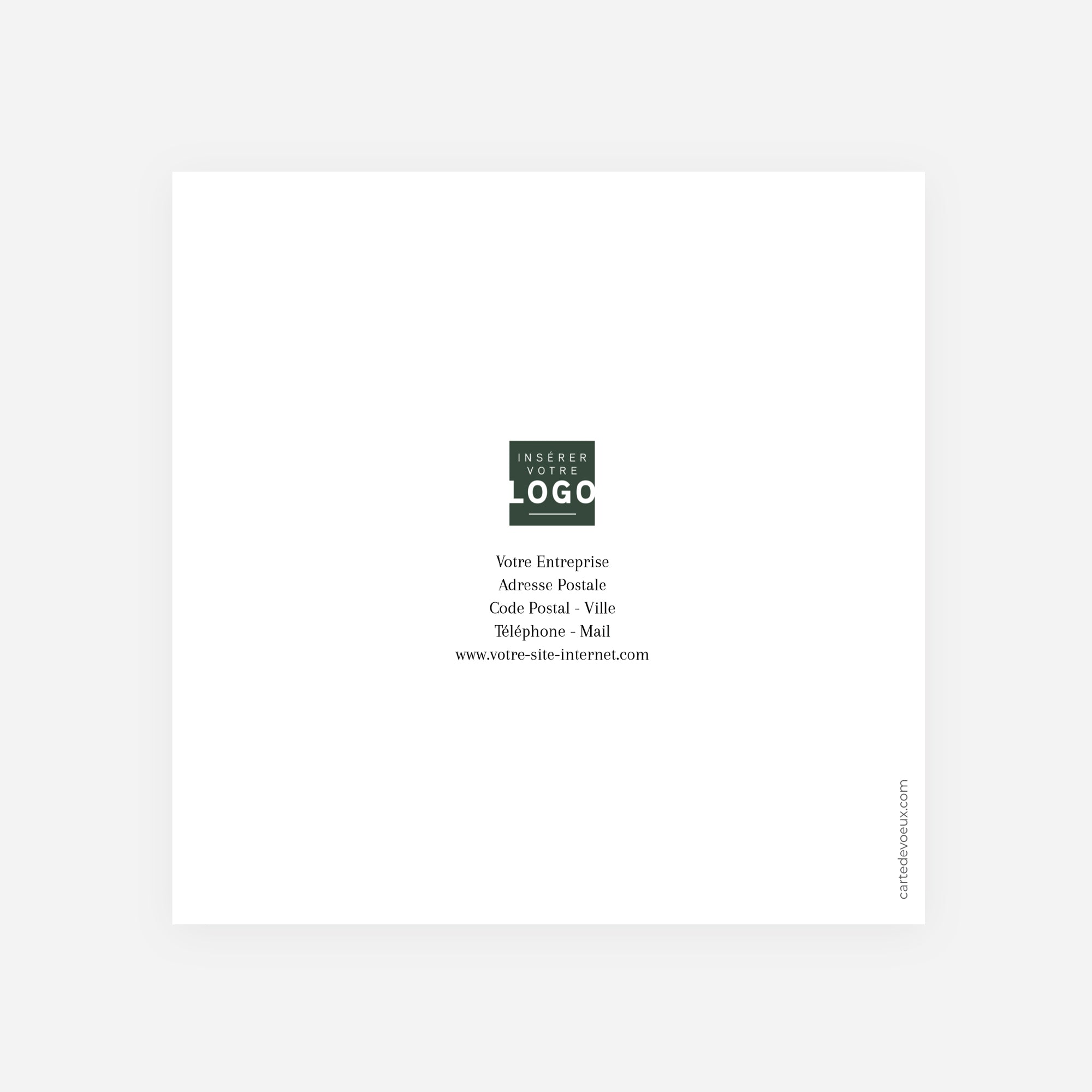 Complices de Croissance | Vœux professionnels • Carte de voeux • Carré double photo N° 3