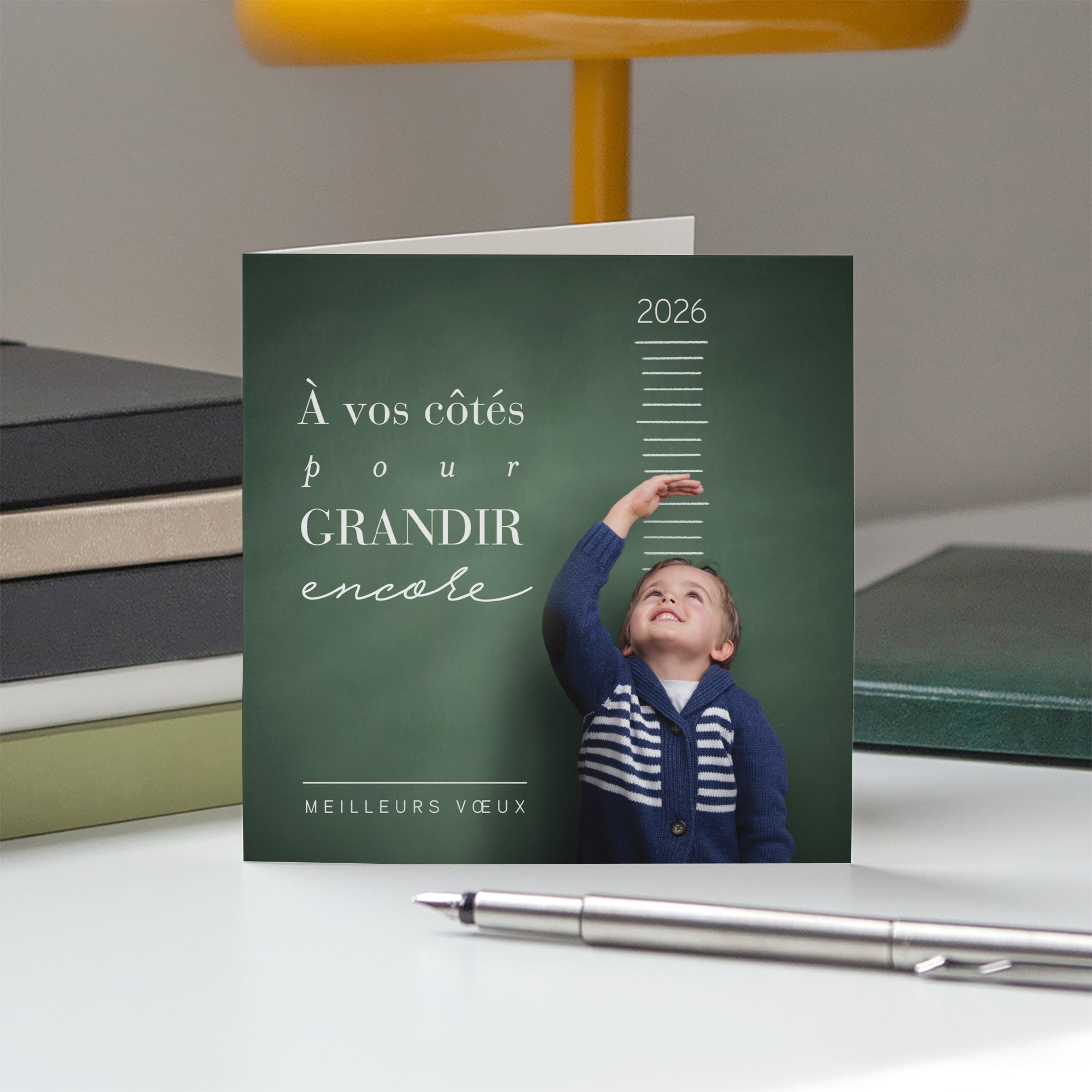 Complices de Croissance | Vœux professionnels • Carte de voeux • Carré double photo N° 5