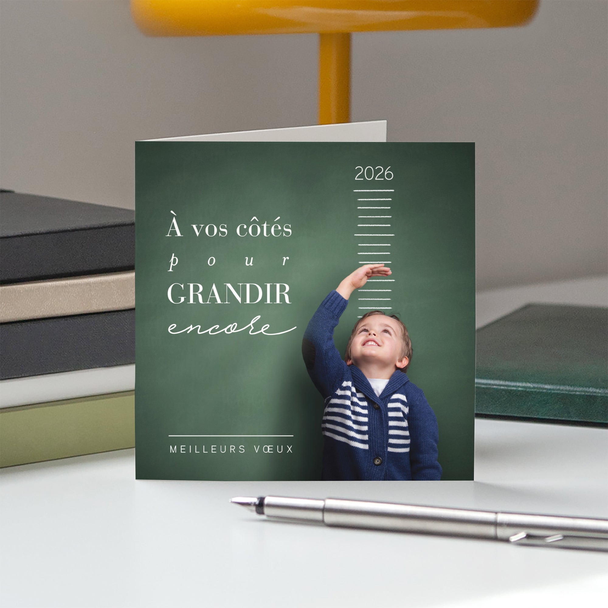 Complices de Croissance | Vœux professionnels • Carte de voeux • Carré double photo N° 5