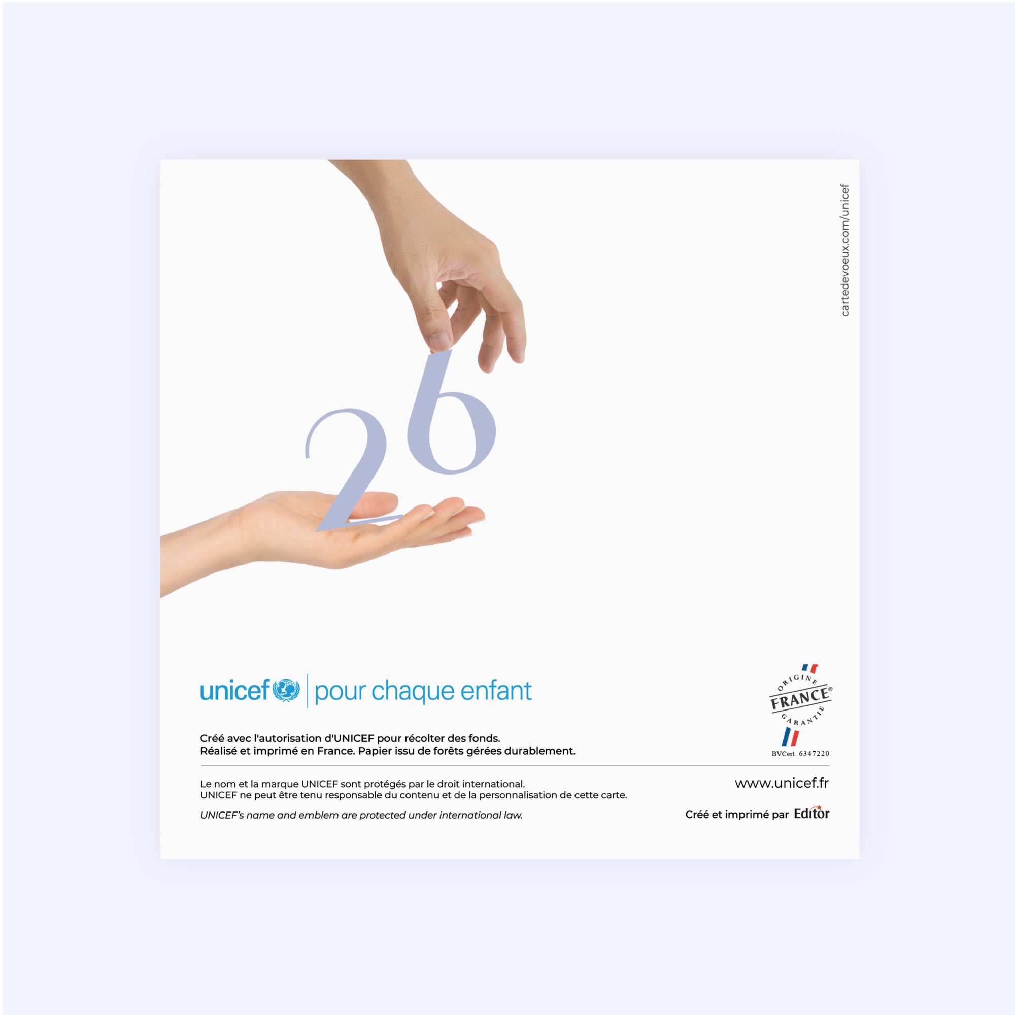 À la santé du succès | Vœux professionnels • Carte de voeux • Carré double photo N° 3