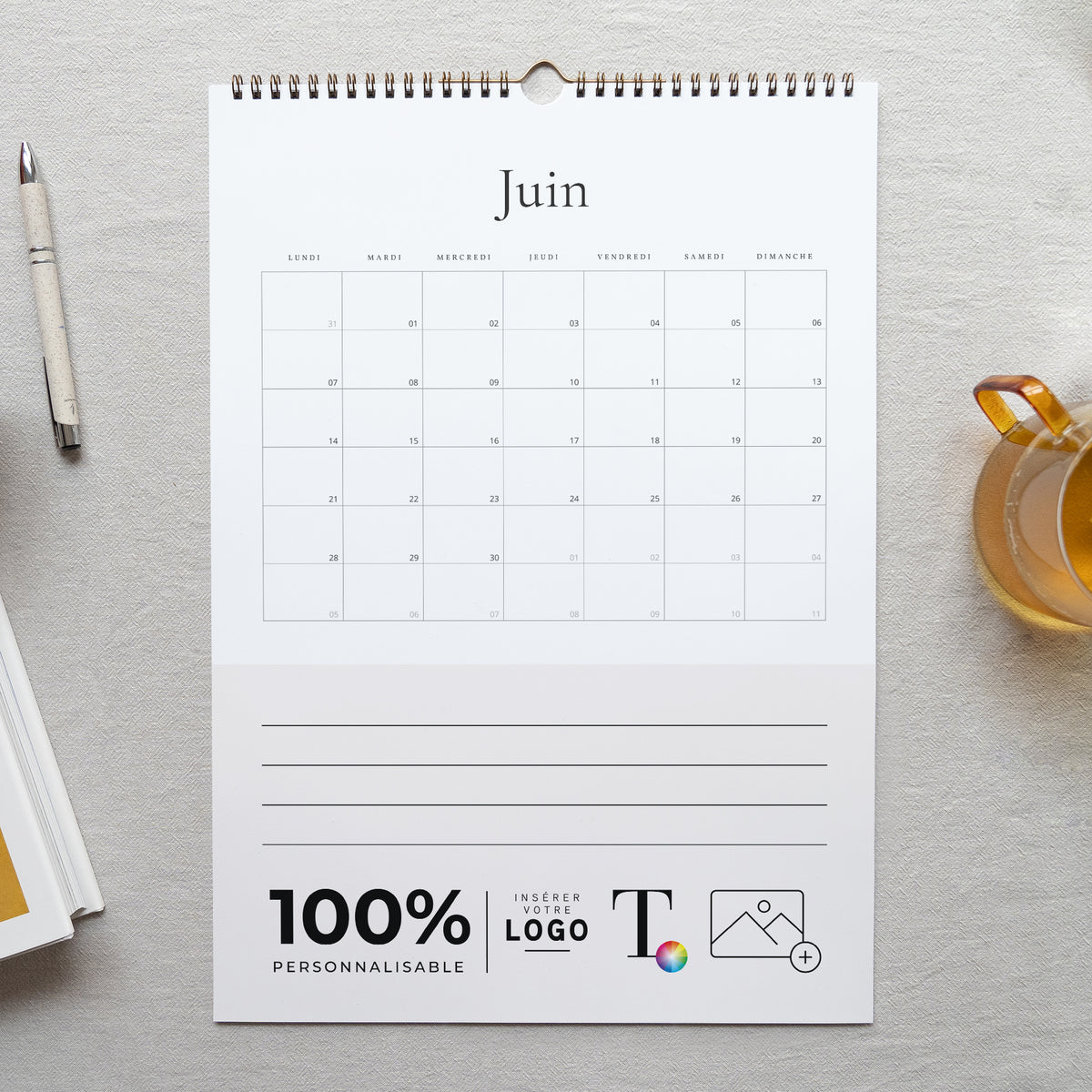 Essentiels Pro | Vœux professionnels • Calendrier professionnel • Mural A3 photo N° 2