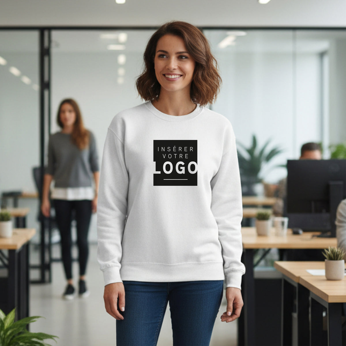Essentiels Pro | Cadeau entreprise • Sweatshirt femme • Recto photo N° 1