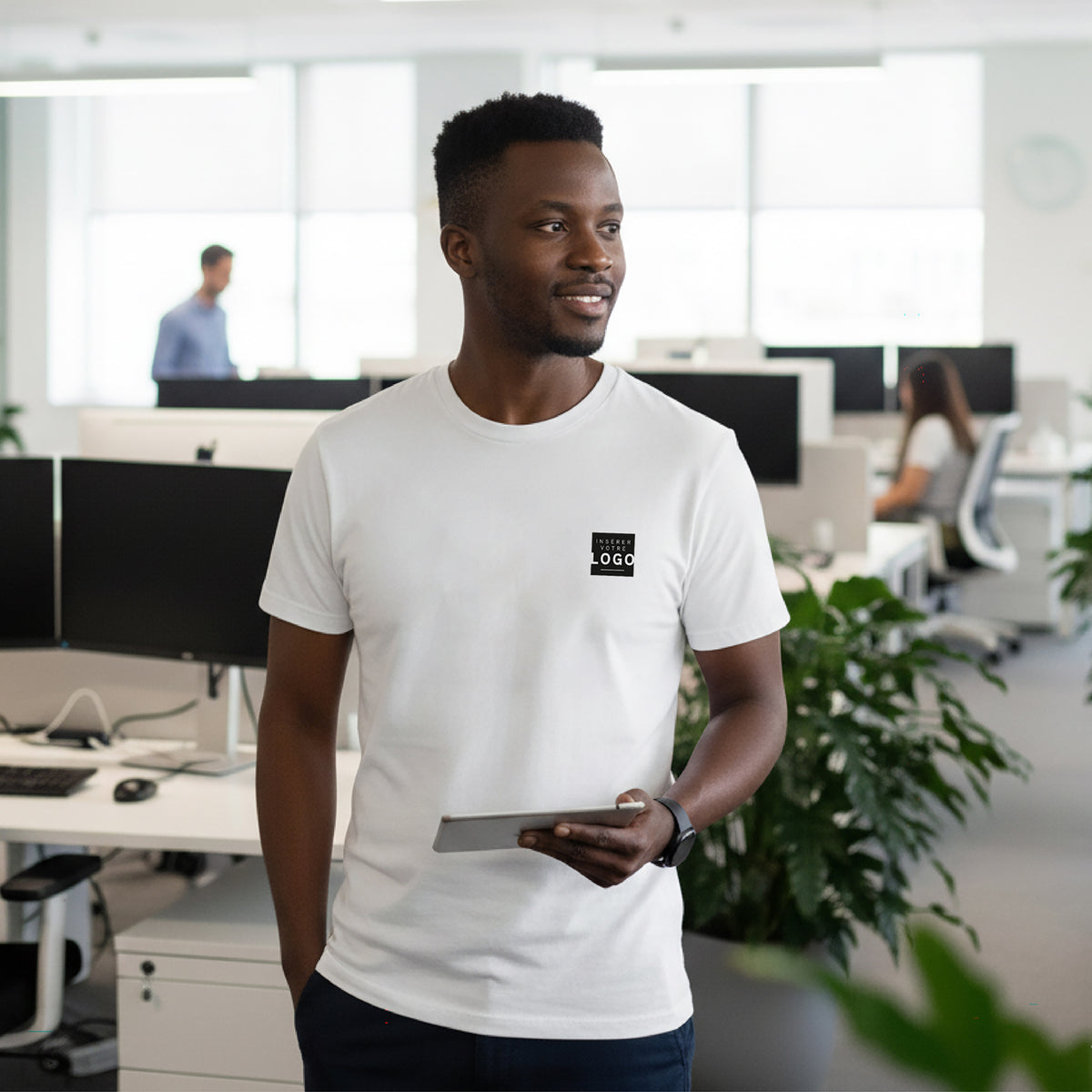 Essentiels Pro | Cadeau entreprise • Tshirt • Recto Verso Blanc photo N° 1