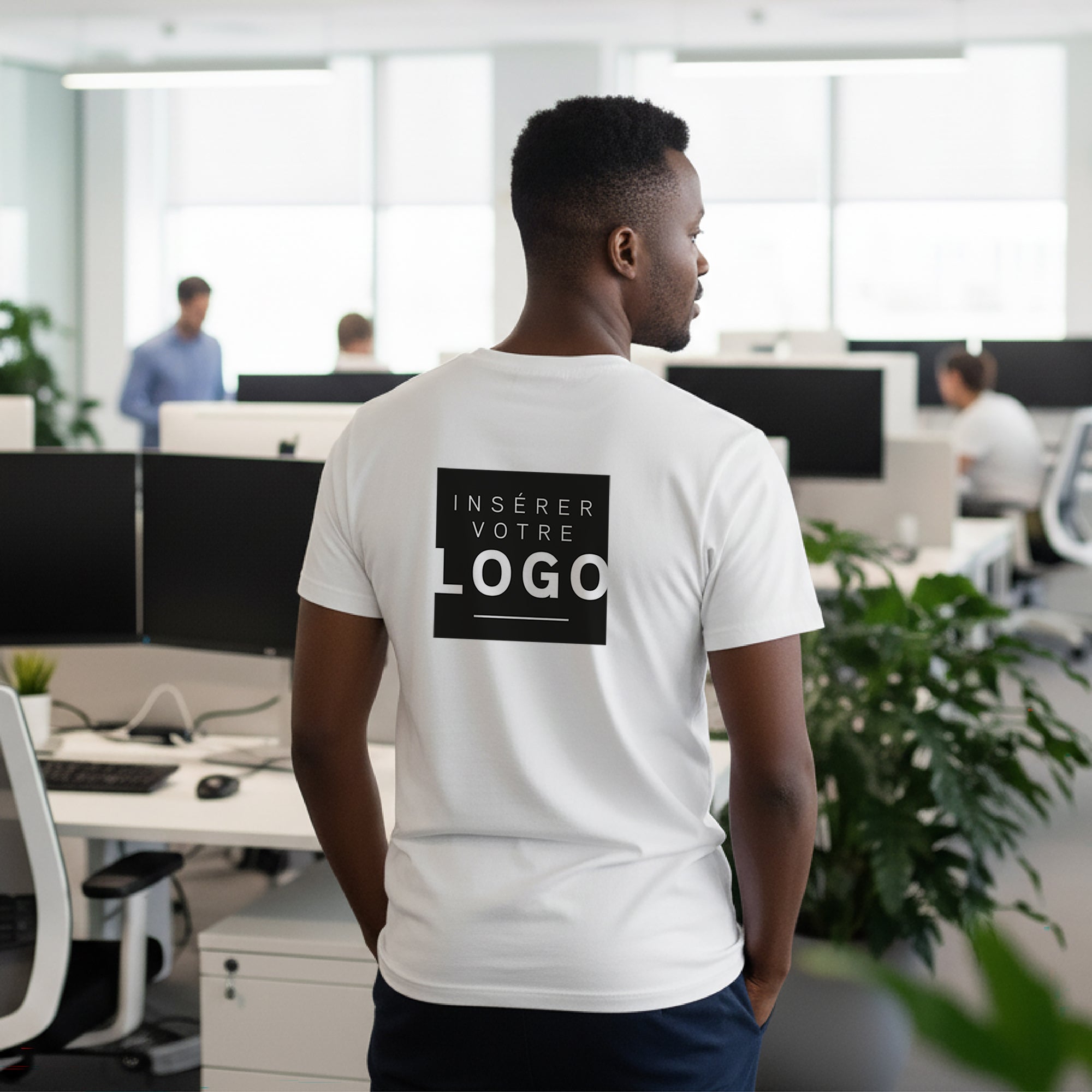 Essentiels Pro | Cadeau entreprise • Tshirt • Recto verso blanc photo N° 2