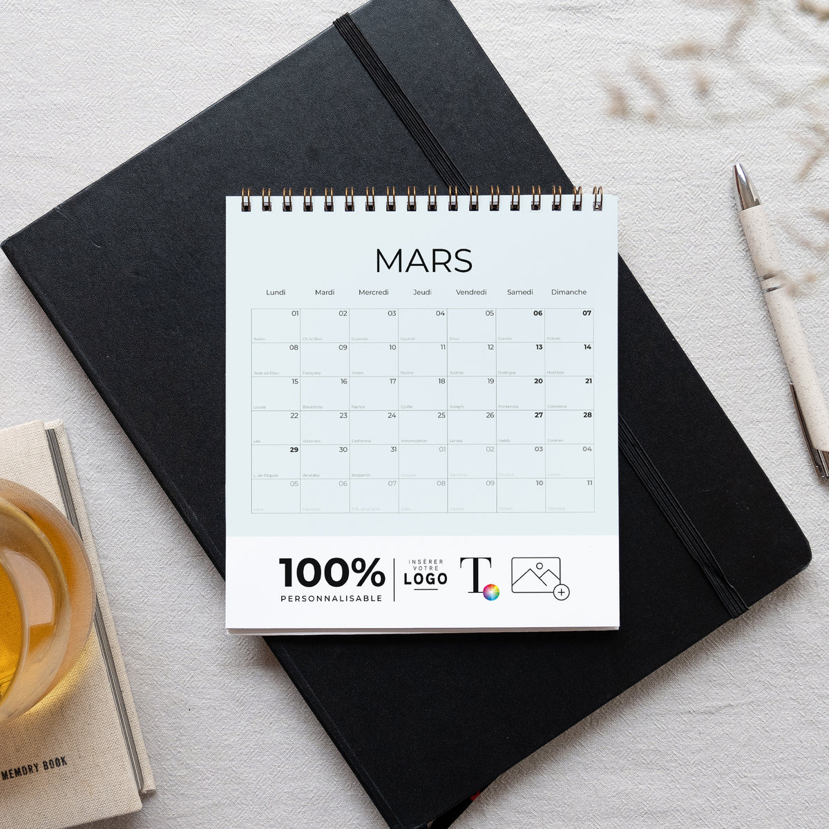 Essentiels Pro | Vœux professionnels • Calendrier professionnel • Chevalet photo N° 3