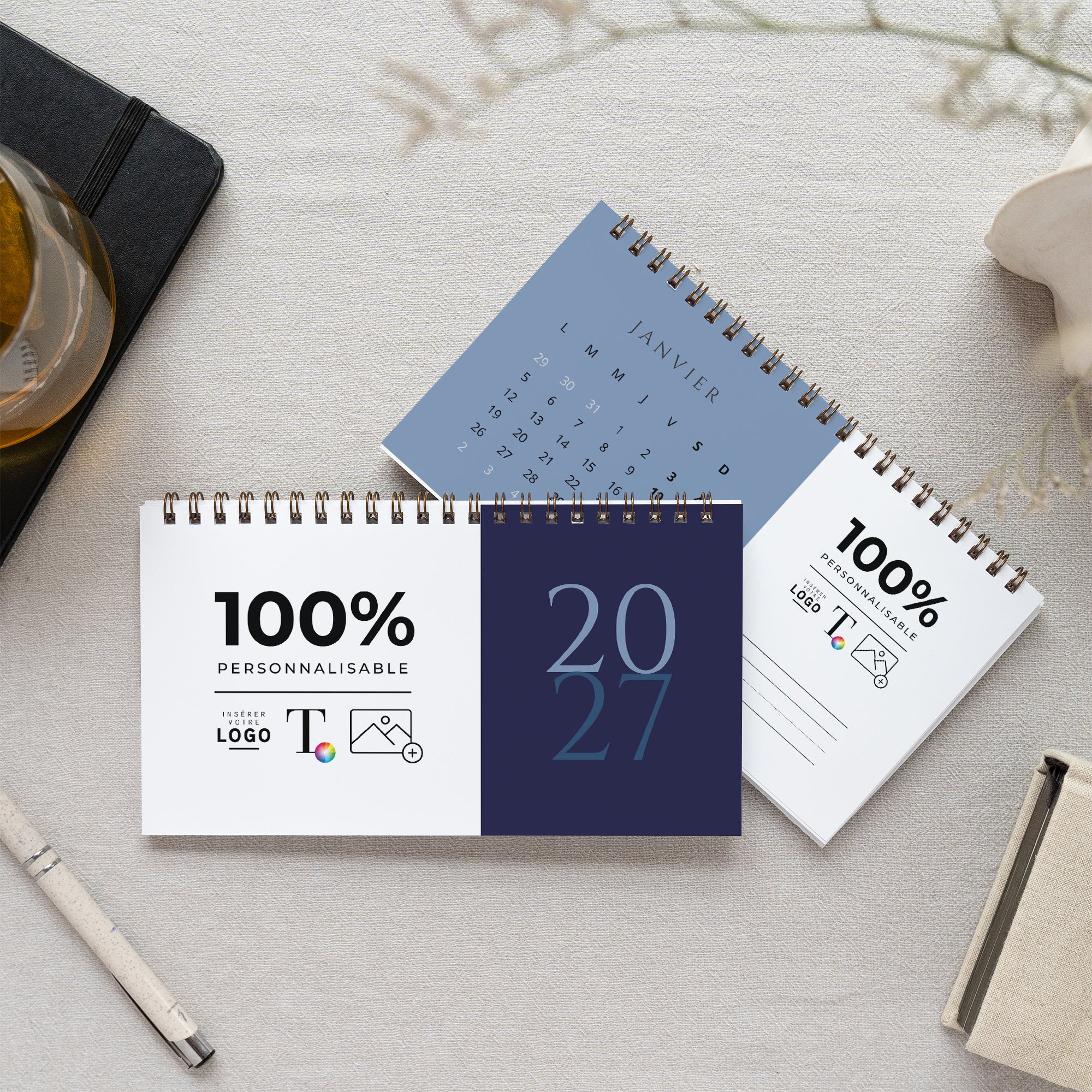 Essentiels Pro | Vœux professionnels • Calendrier professionnel • Chevalet paysage photo N° 1