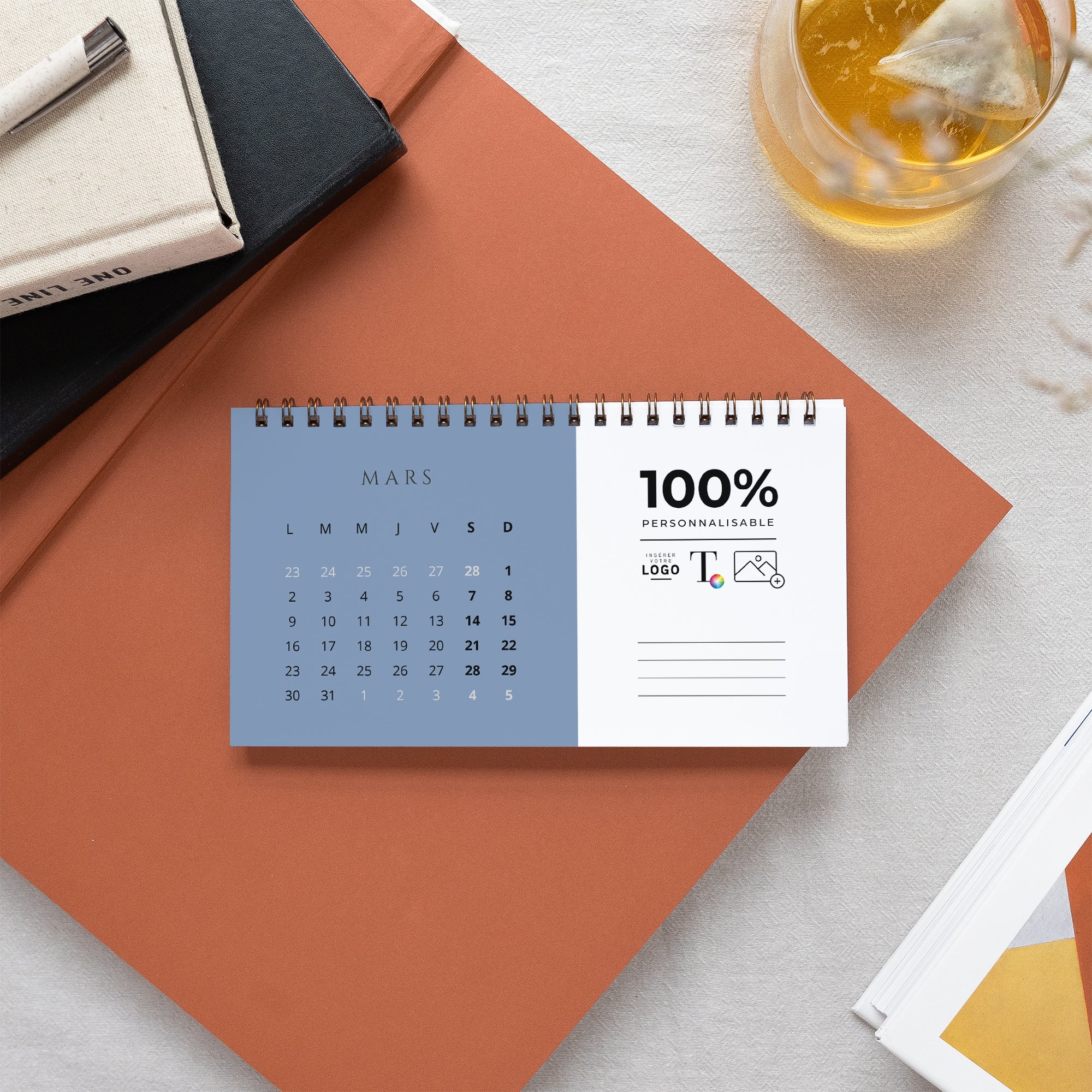 Essentiels Pro | Vœux professionnels • Calendrier professionnel • Chevalet paysage photo N° 3