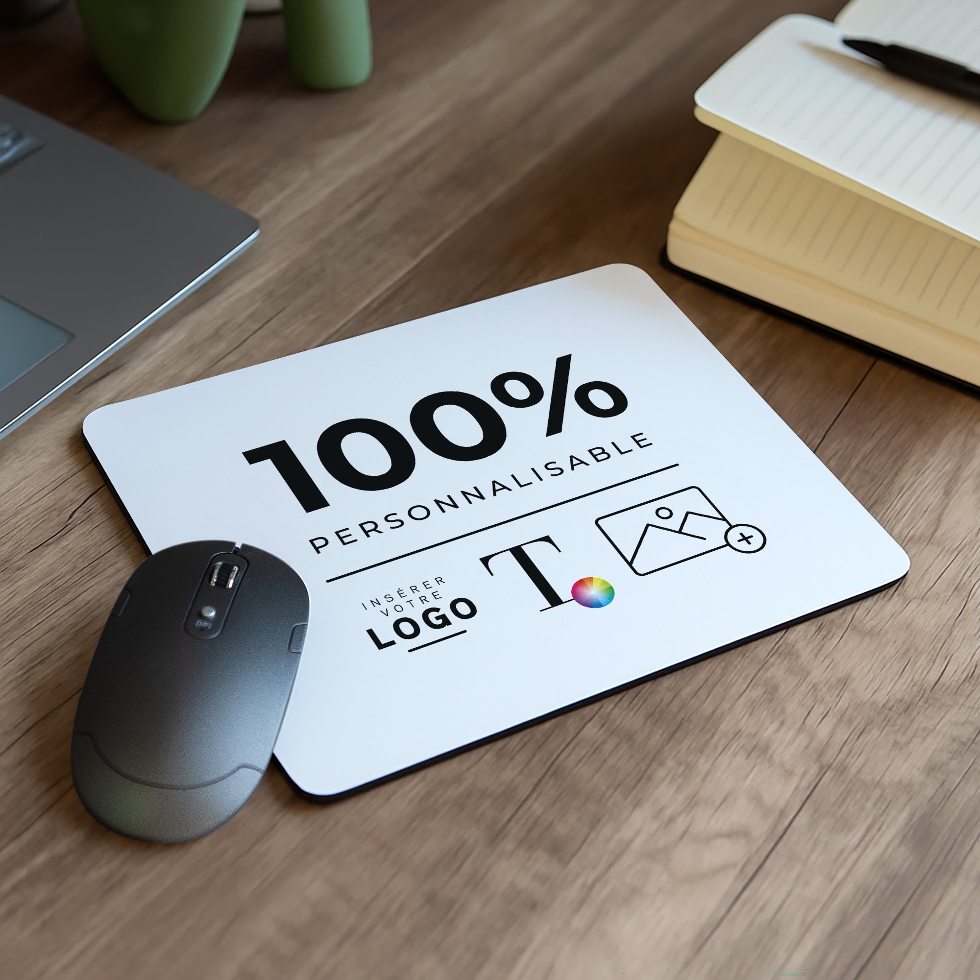 Essentiels Pro | Cadeau entreprise • Tapis de souris • 23 x 19,6 cm photo N° 1