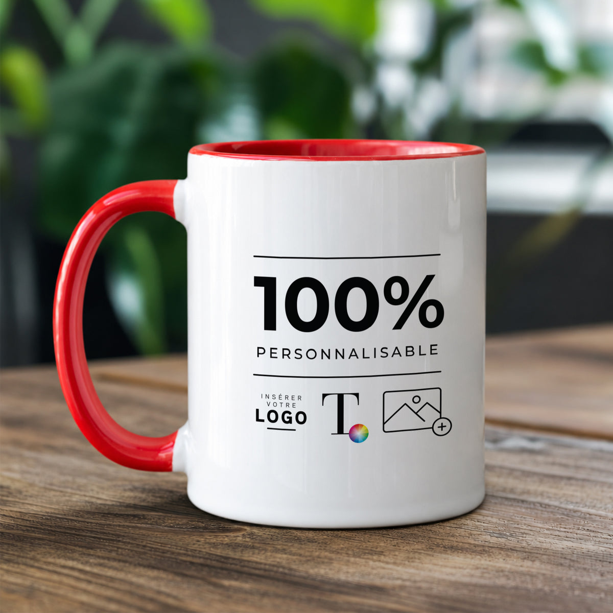 Essentiels Pro | Cadeau entreprise • Mug • Rouge photo N° 1