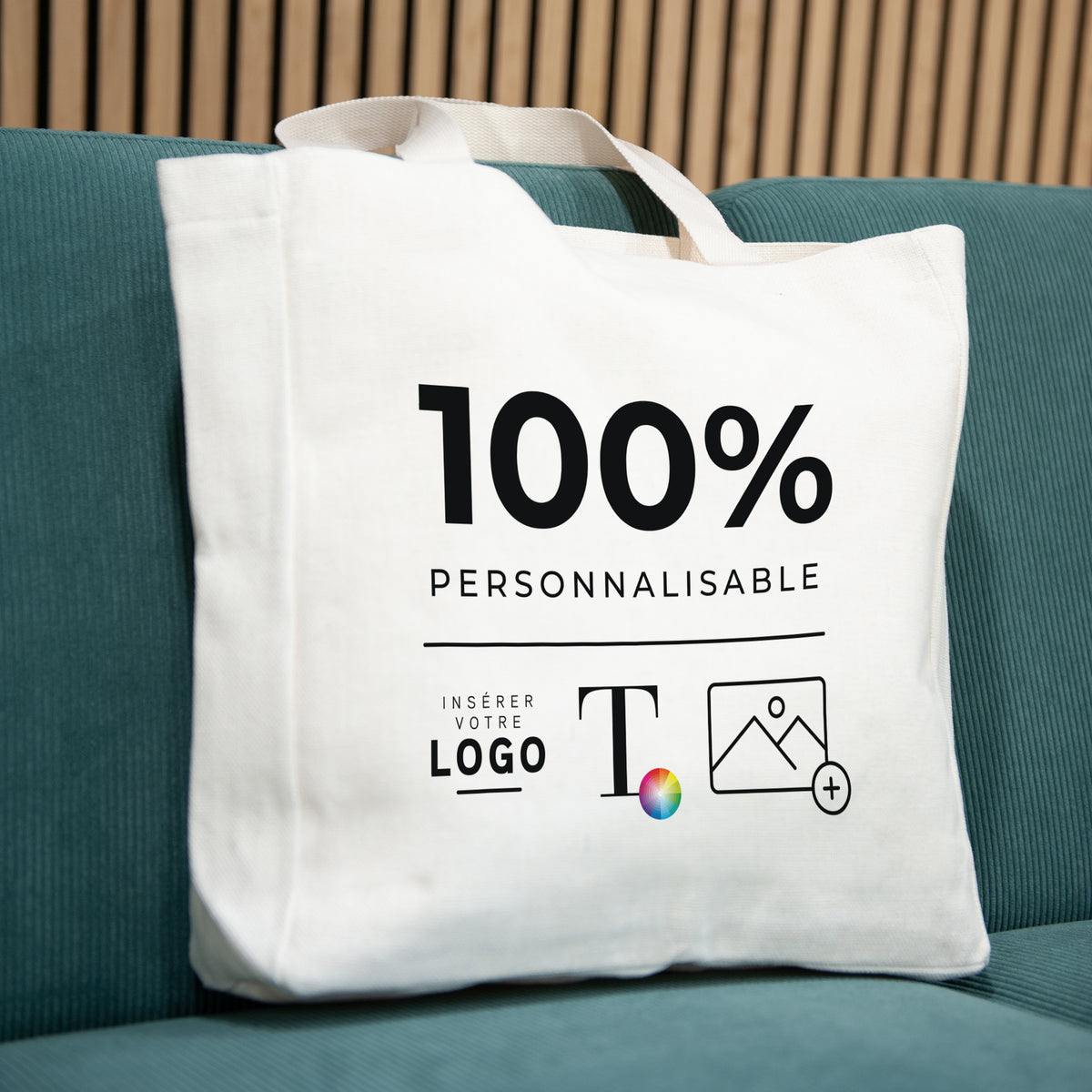 Essentiels Pro | Cadeau entreprise • Tote bag • 37,5 x 37 x 11 cm photo N° 2