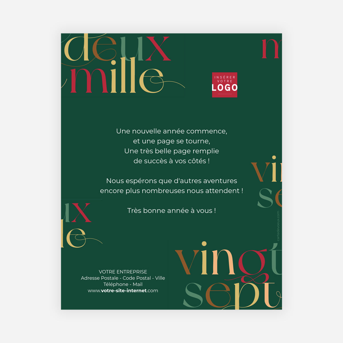 Vœux Créatifs | Vœux professionnels • Carte virtuelle • eCard Image photo N° 1