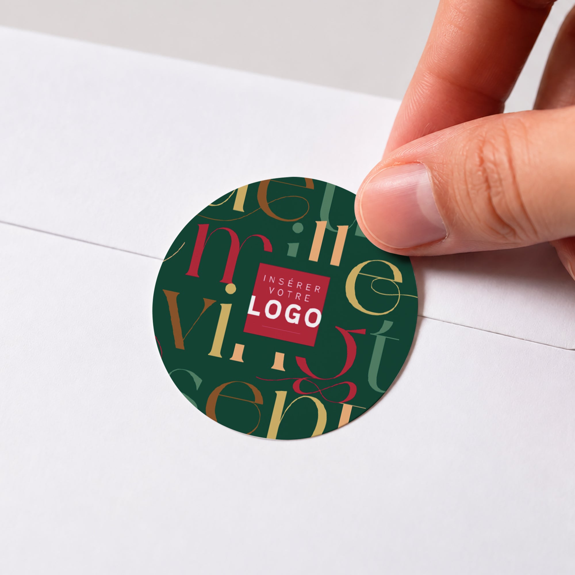 Vœux Créatifs | Vœux professionnels • Sticker • Rond photo N° 1