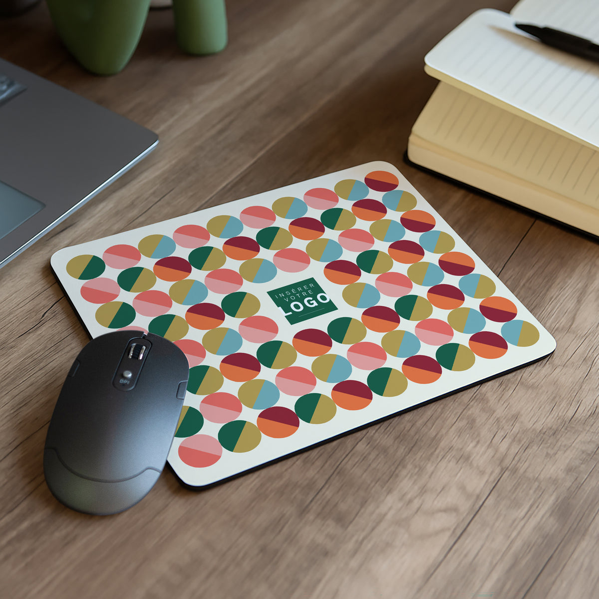 Pop dots | Cadeau entreprise • Tapis de souris • Rectangle photo N° 1