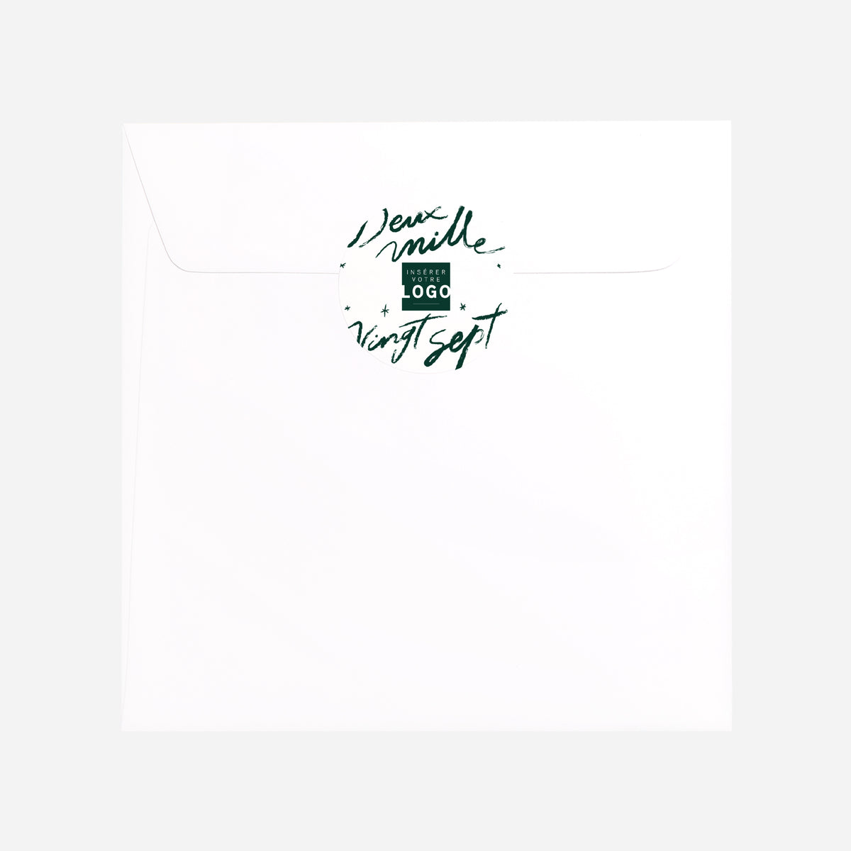 Une année en or | Vœux professionnels • Sticker • Rond photo N° 3