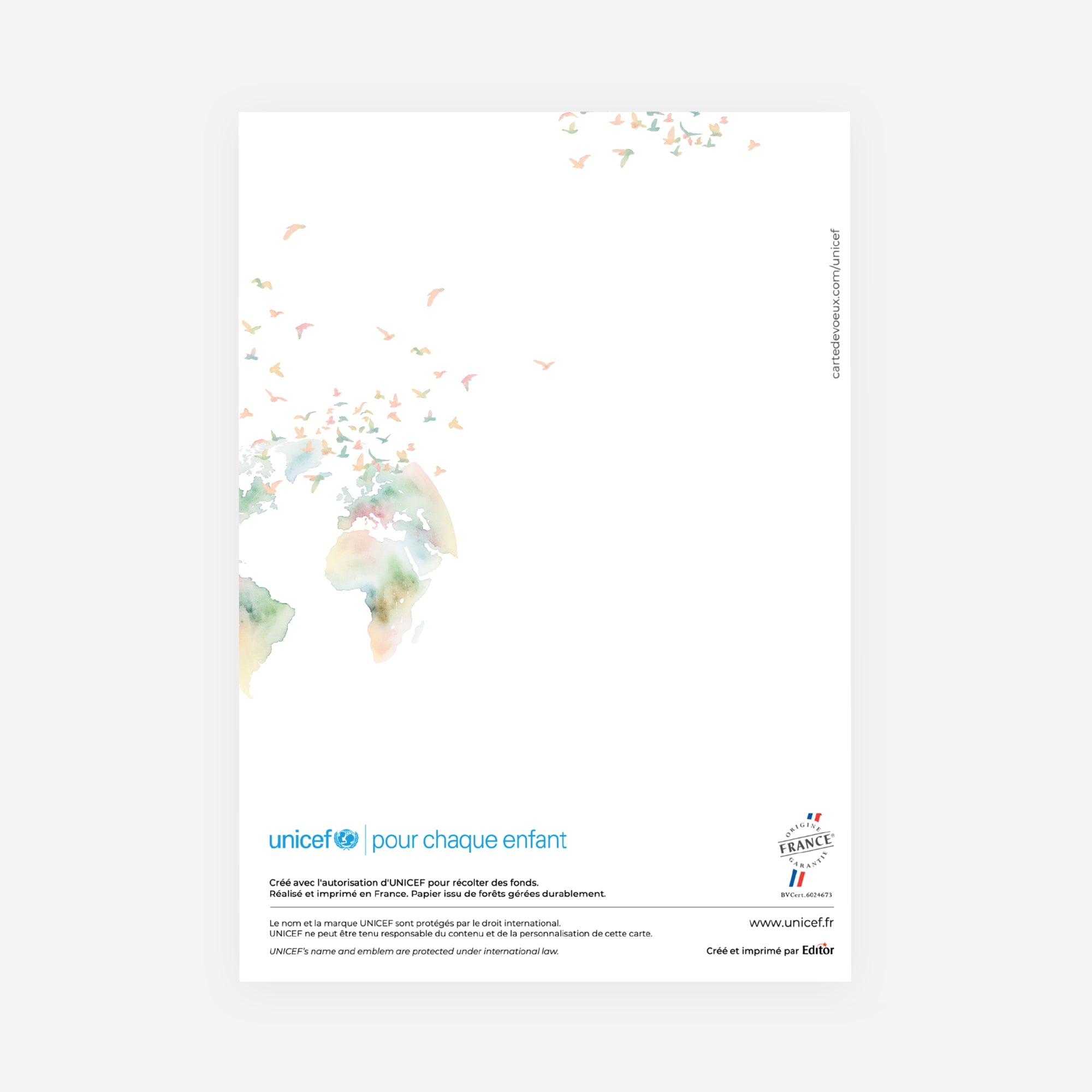 Porter l’Espoir | Vœux professionnels • Carte de voeux • BR2-RV photo N° 3