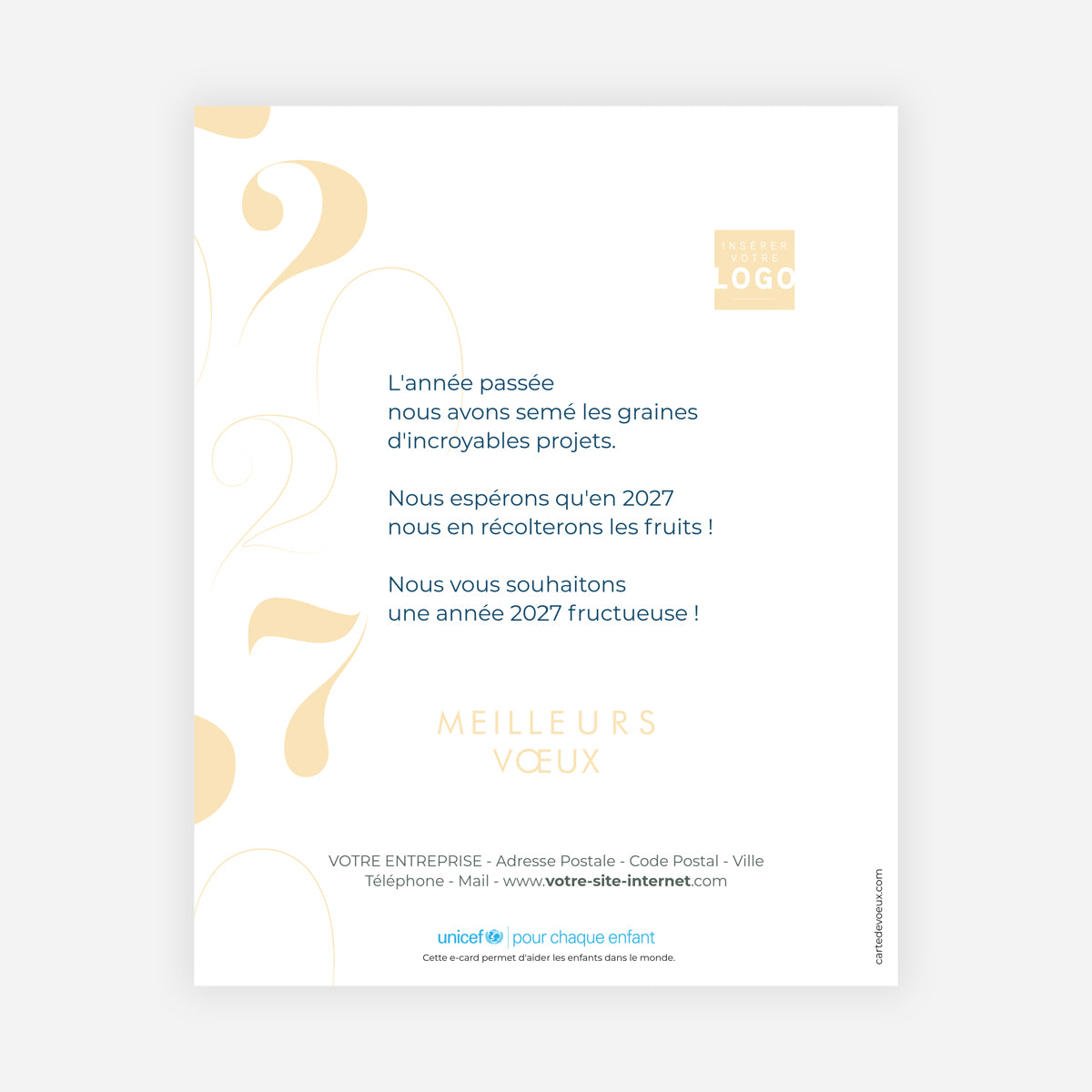 Courbes d’Avenir | Vœux professionnels • Carte virtuelle • eCard Image photo N° 1