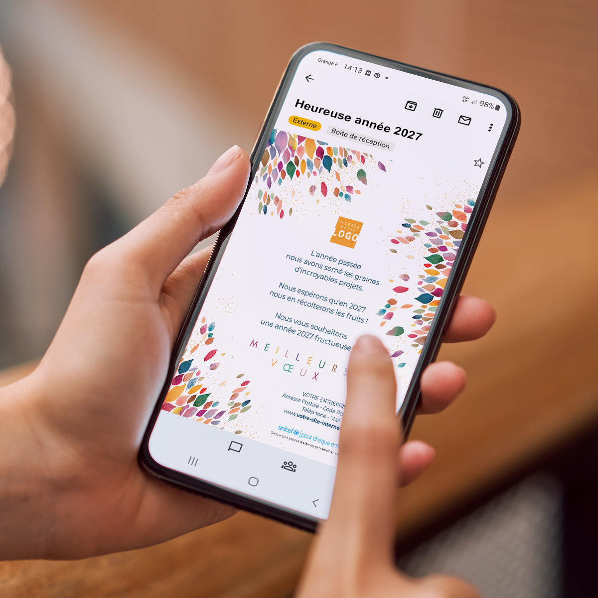 L’Arbre des Diversités | Vœux professionnels • Carte virtuelle • eCard Image photo N° 2