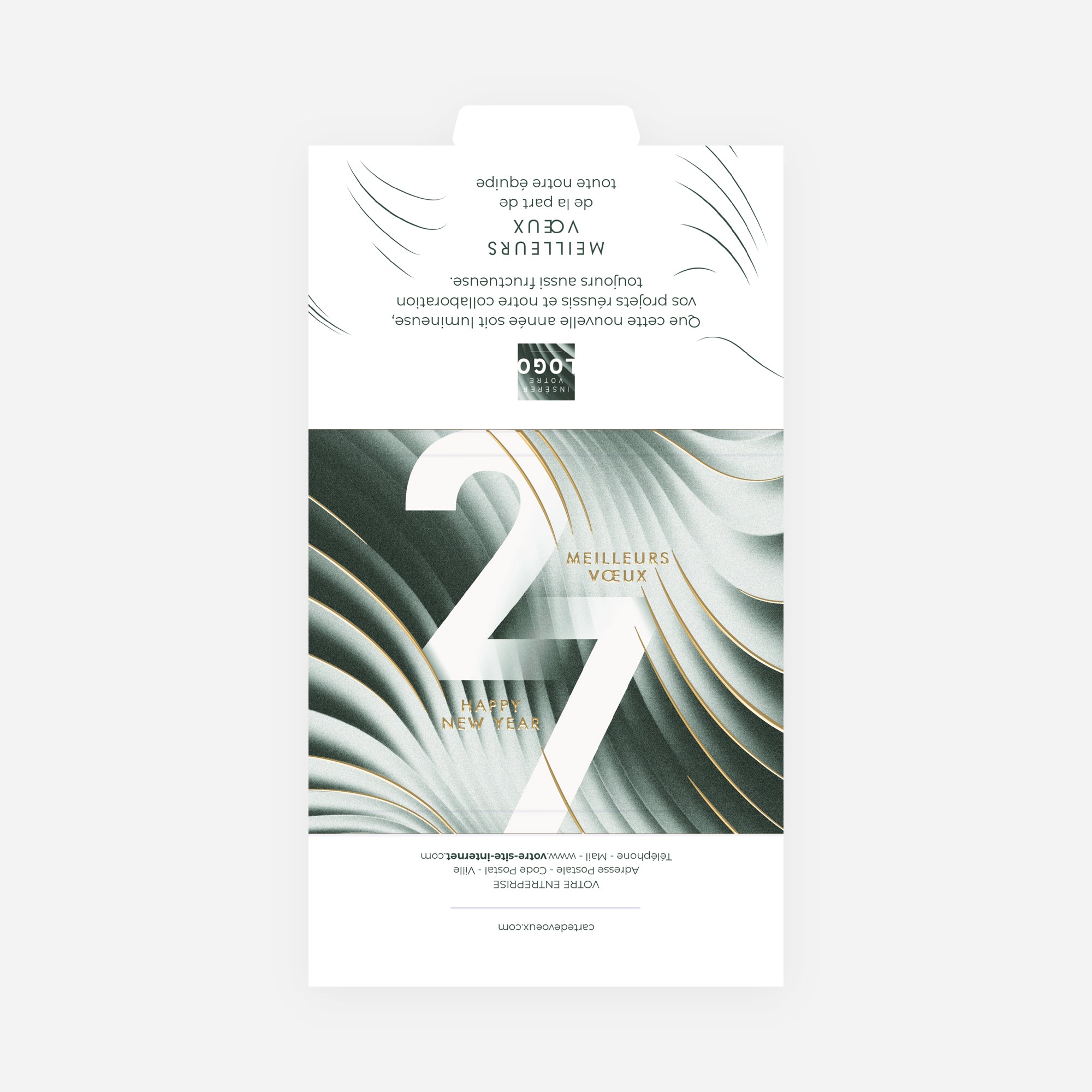 Ondes Graphiques | Vœux professionnels • Boite chocolat personnalisée • Chocolats Maxim's photo N° 3