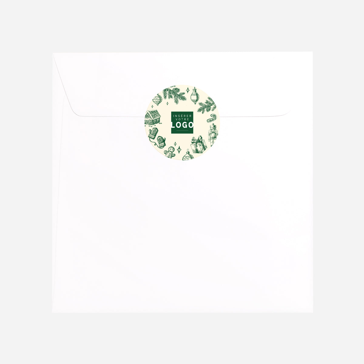 Instants de fête | Vœux professionnels • Sticker • Rond photo N° 3