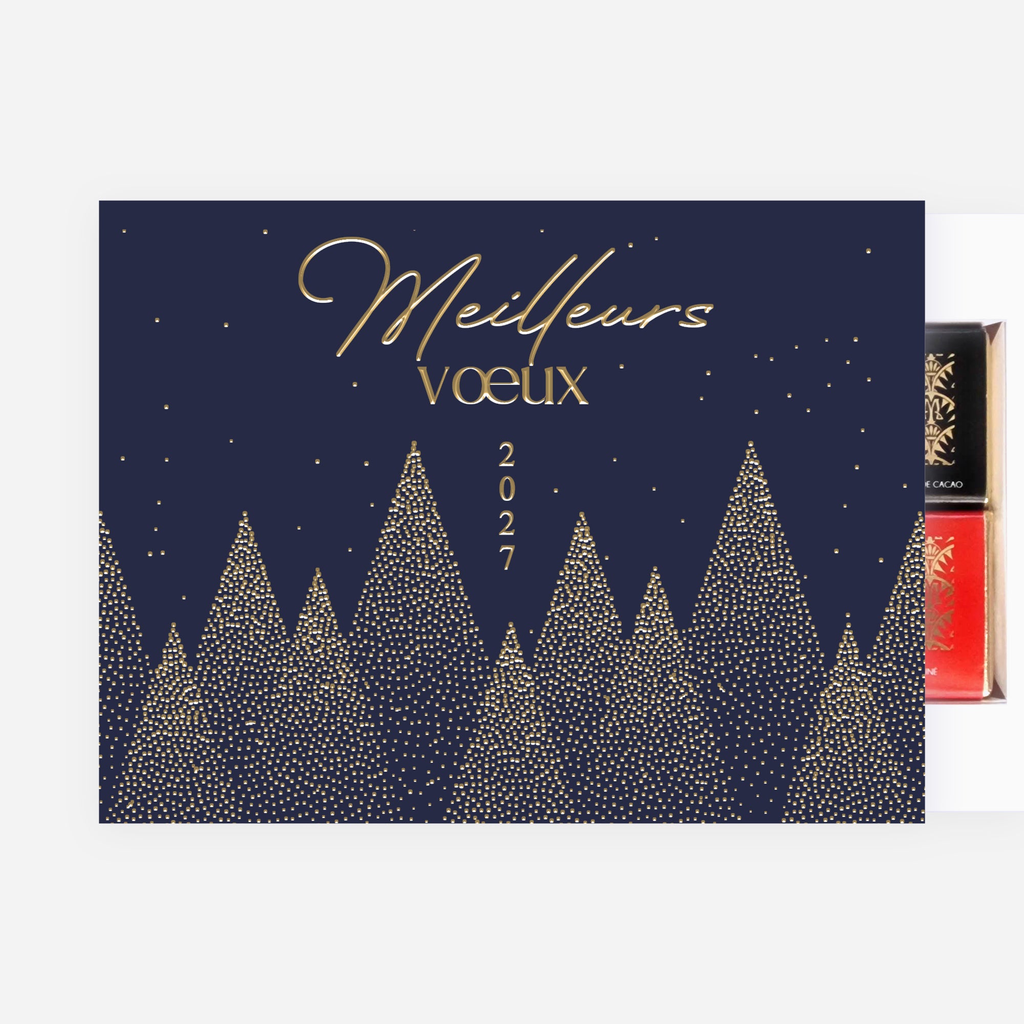 Forêt d’Or | Vœux professionnels • Boite chocolat personnalisée • Chocolats Maxim's photo N° 2