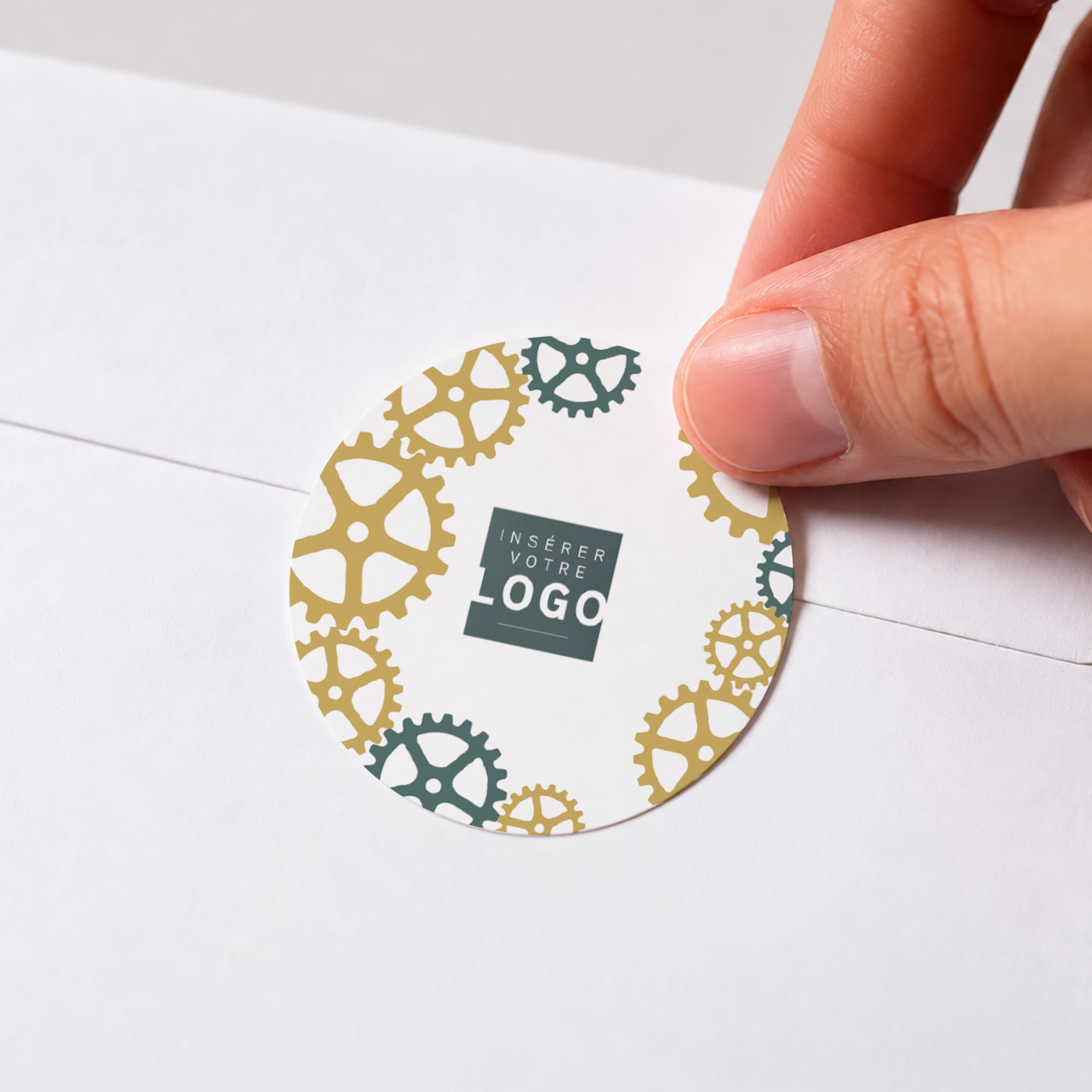Force Collective | Vœux professionnels • Sticker • Rond photo N° 1