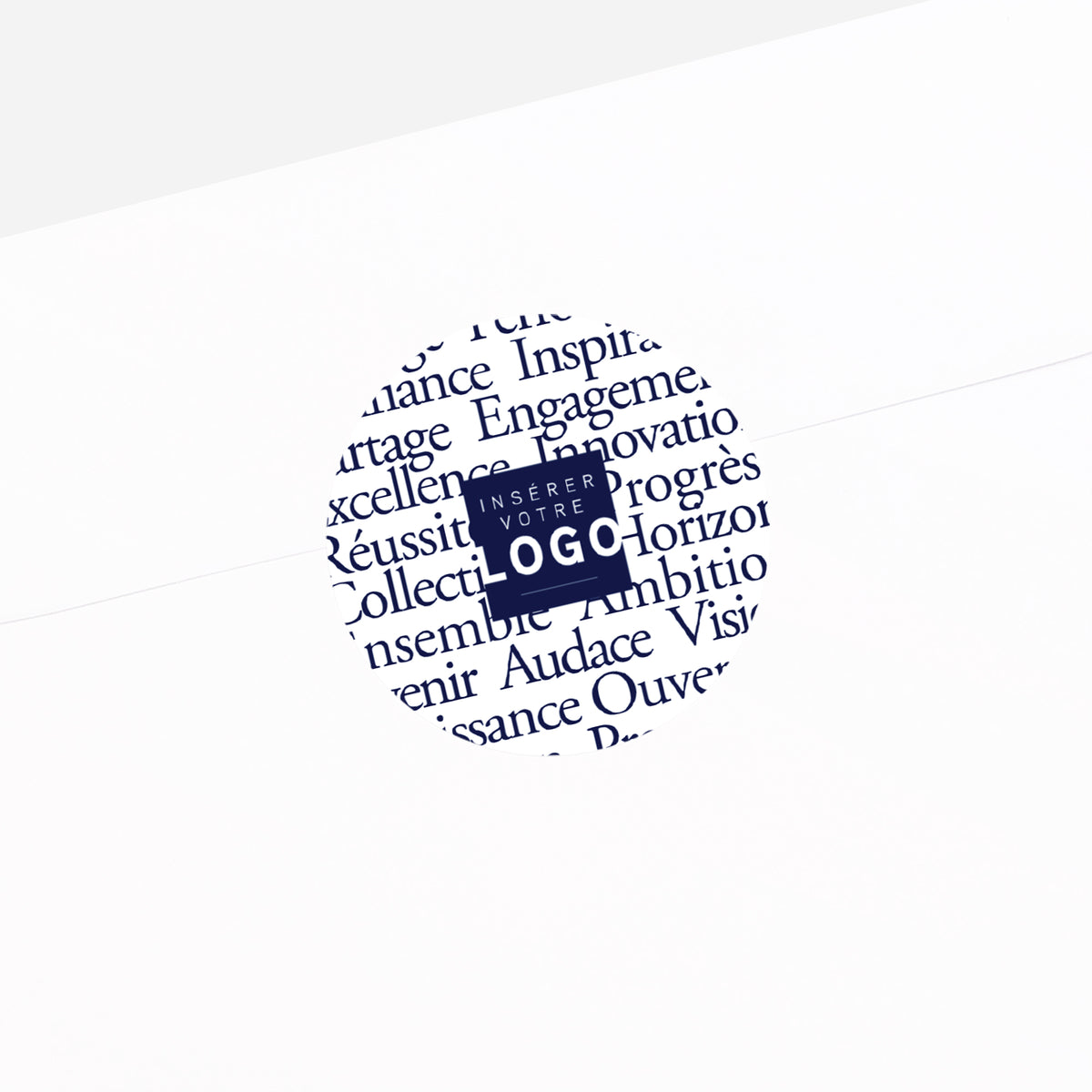 Mots d’Avenir | Vœux professionnels • Sticker • Rond photo N° 2
