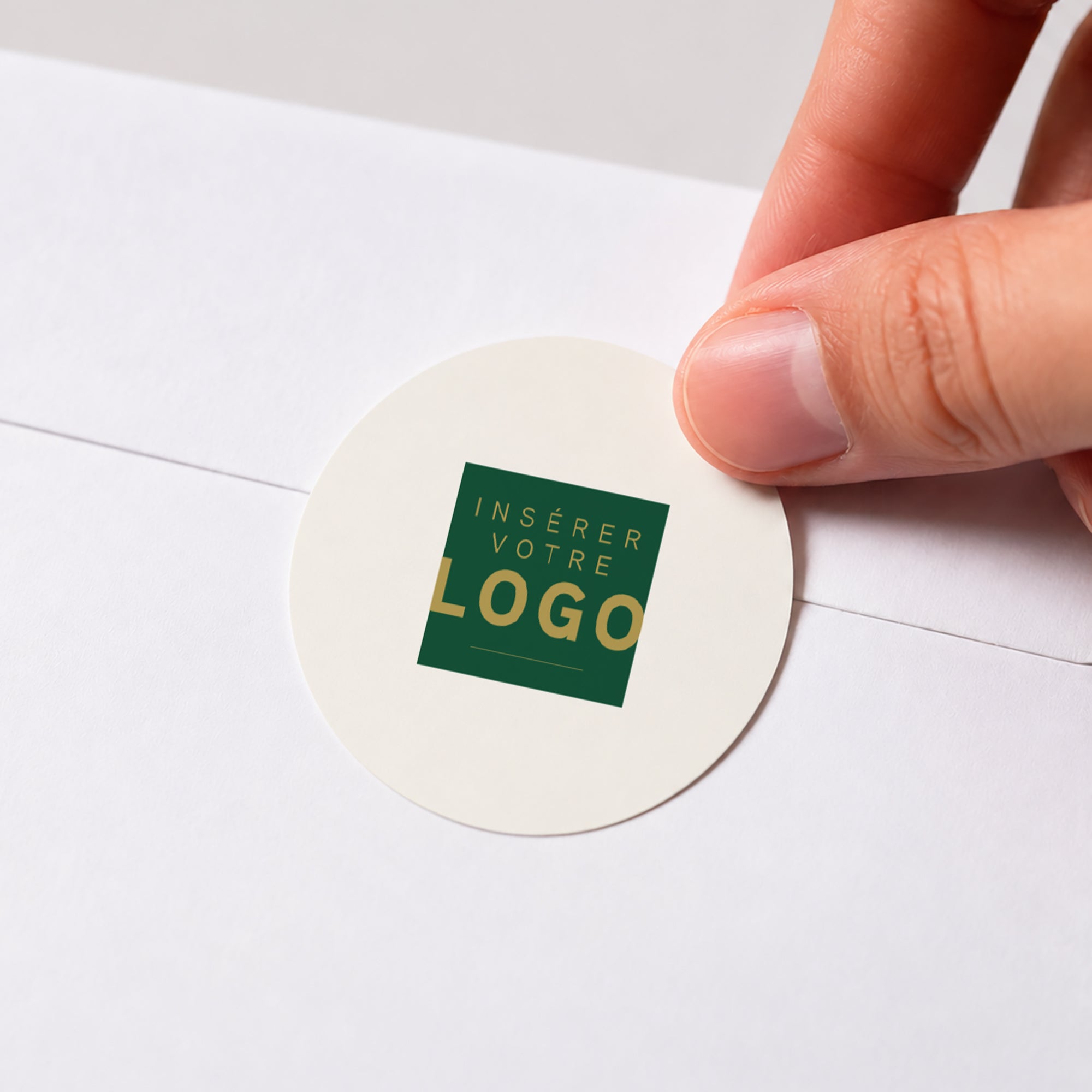 Vision d’Avenir | Vœux professionnels • Sticker • Rond photo N° 1