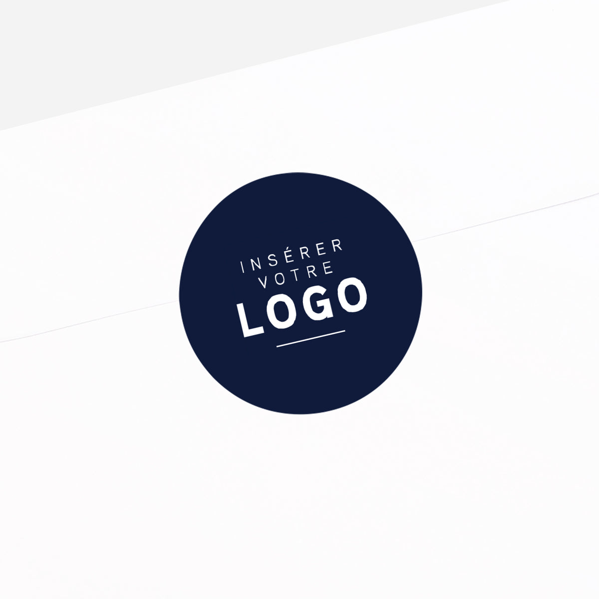 Éclats de Nuit | Vœux professionnels • Sticker • Rond photo N° 2