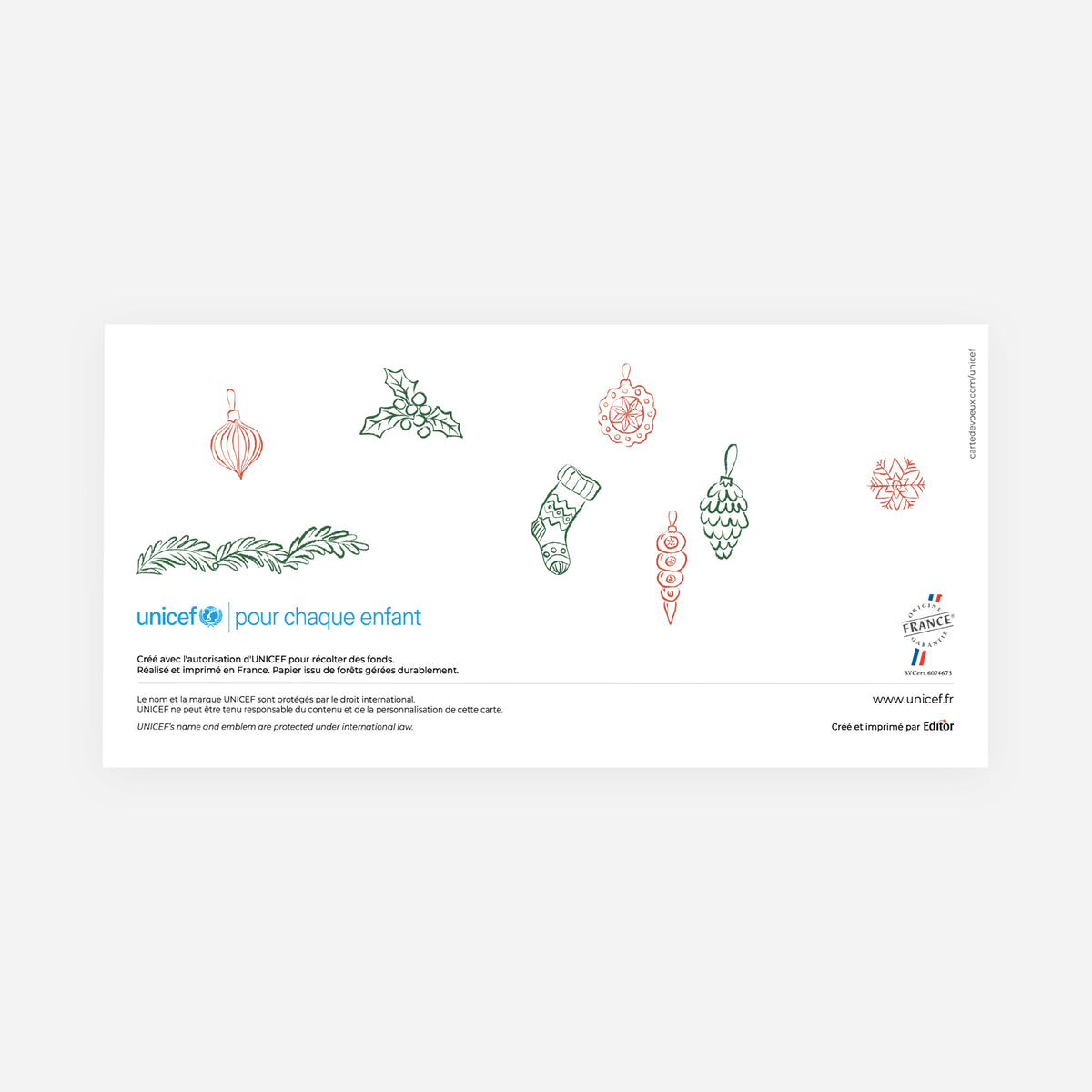Petits bonheurs | Vœux professionnels • Carte de voeux • Panoramique pliable photo N° 3