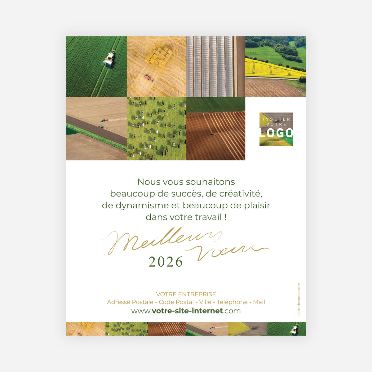 Cultiver l’Avenir | Vœux professionnels • Carte virtuelle • Ecard image photo N° 1