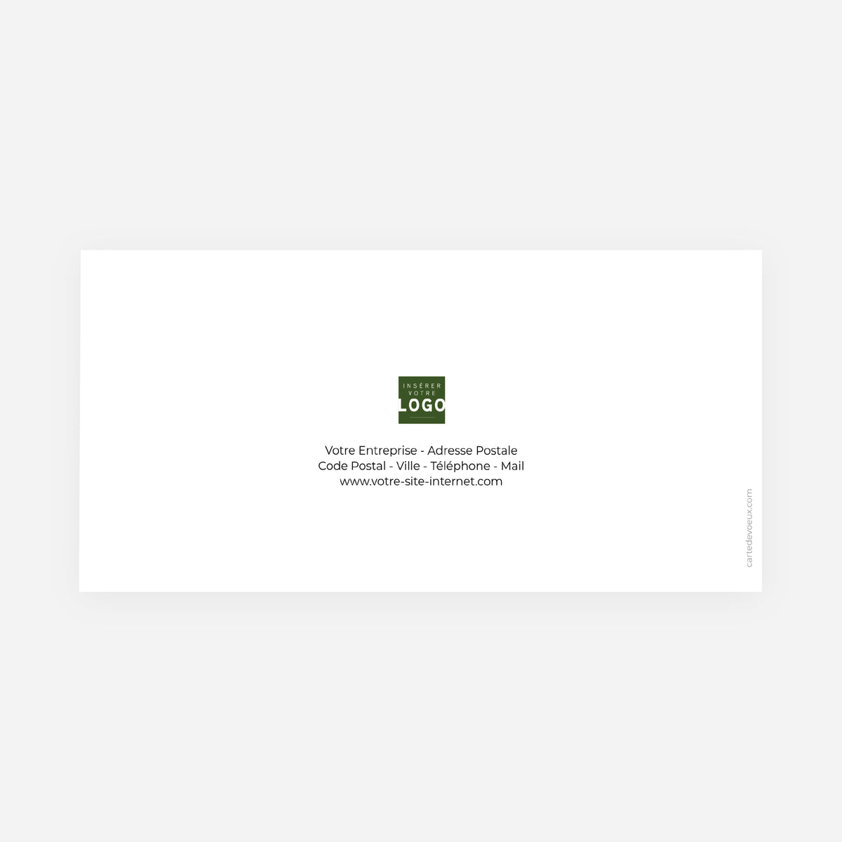 Cultiver l’Avenir | Vœux professionnels • Carte de voeux • Panoramique pliable photo N° 3