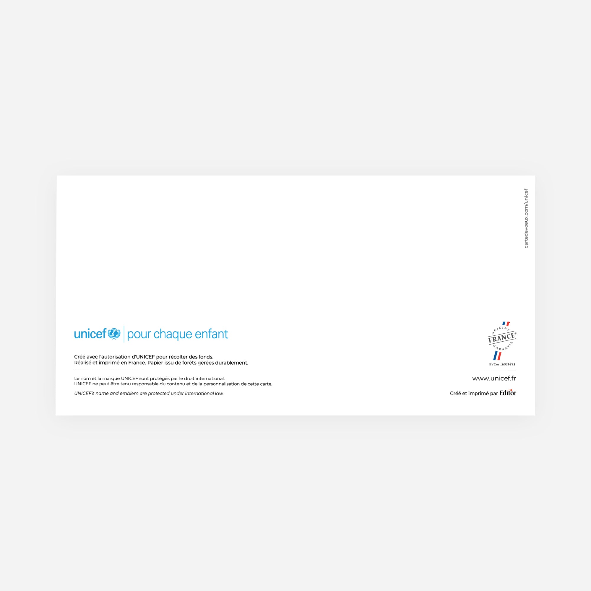 Écriture Précieuse Kraft | Vœux professionnels • Carte de voeux • Panoramique pliable photo N° 3