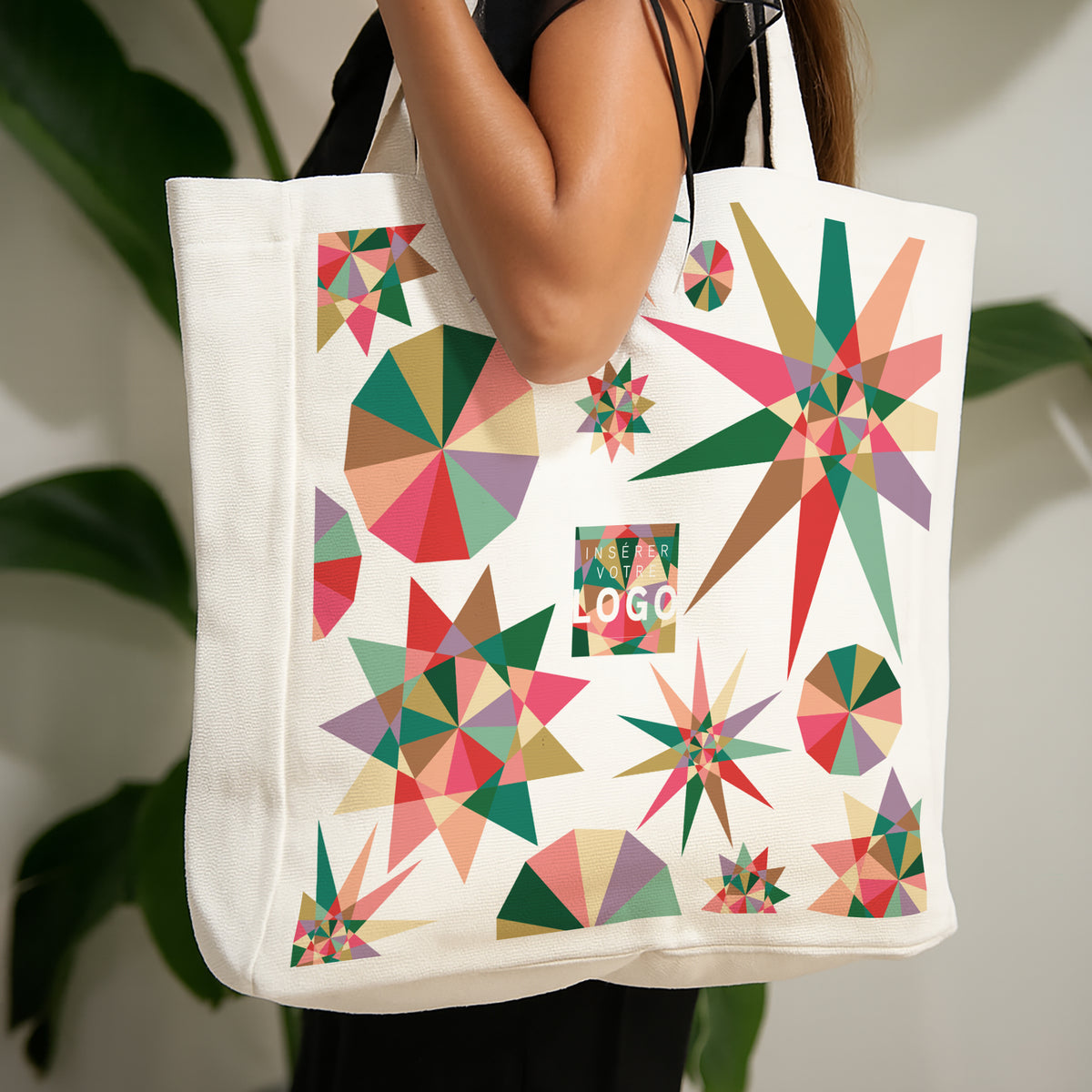 Étoile lumineuse | Cadeau entreprise • Tote bag • 37,5 x 37 x 11 cm photo N° 1