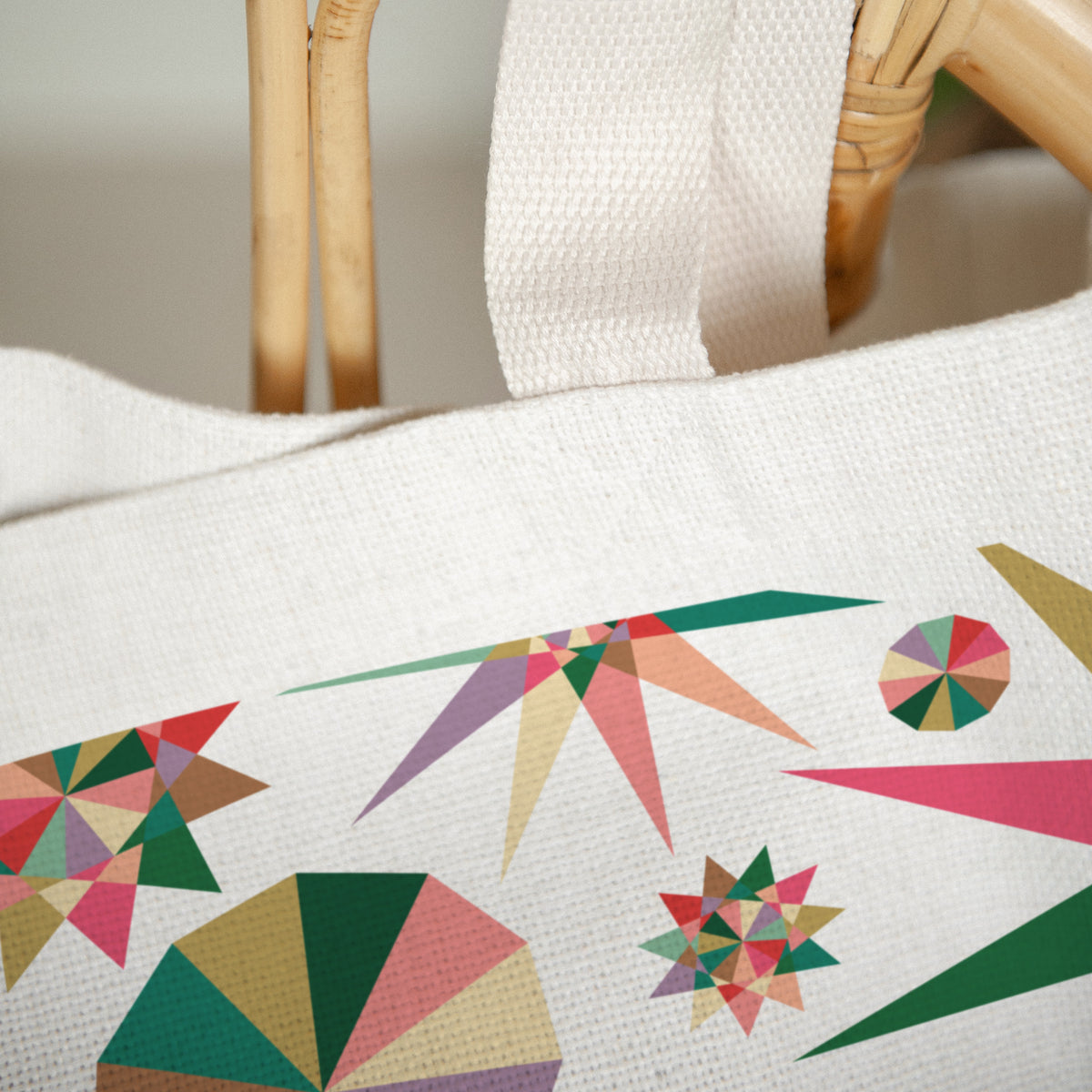 Étoile lumineuse | Cadeau entreprise • Tote bag • 37,5 x 37 x 11 cm photo N° 3
