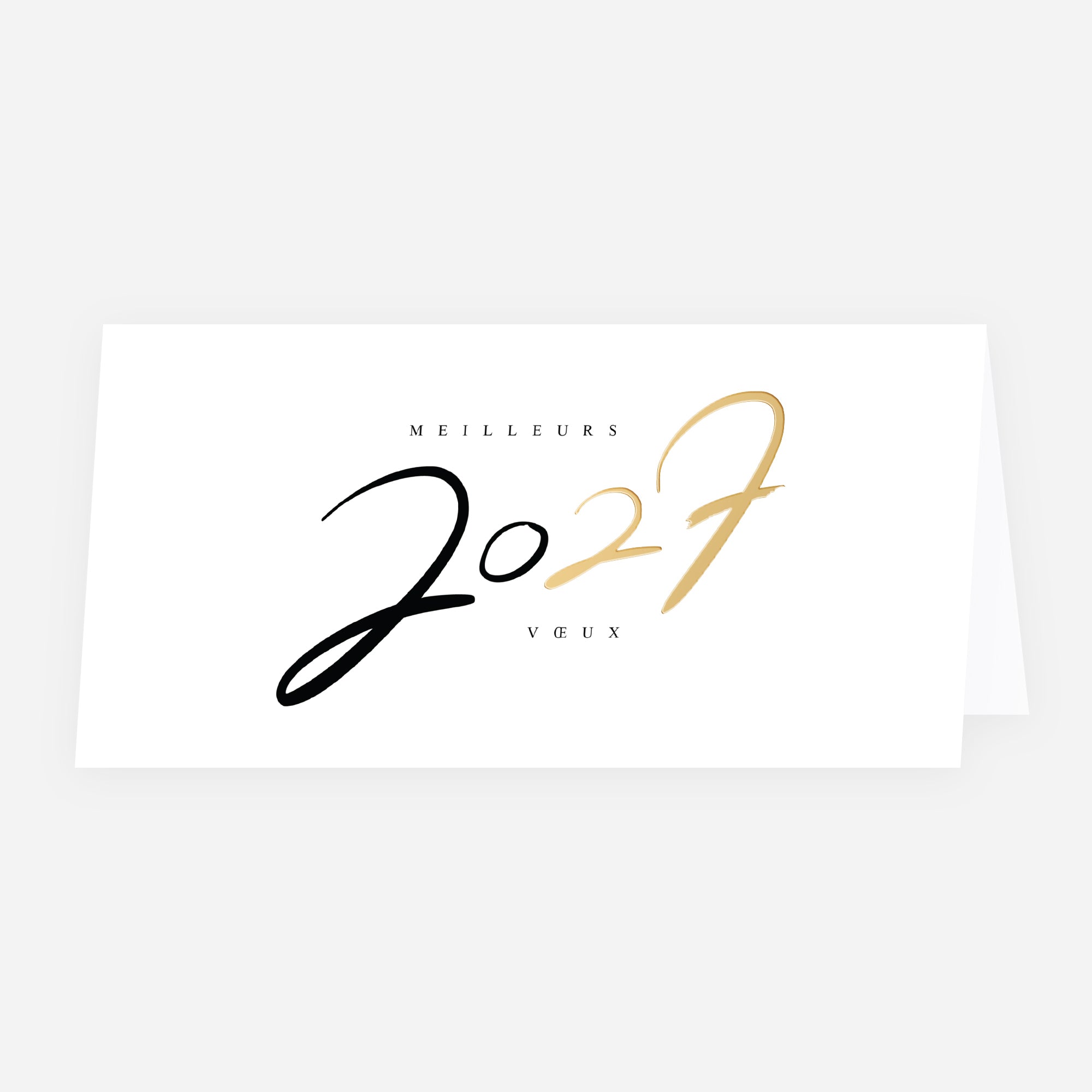 Alliance Graphique | Vœux professionnels • Carte de voeux • Panoramique pliable photo N° 1