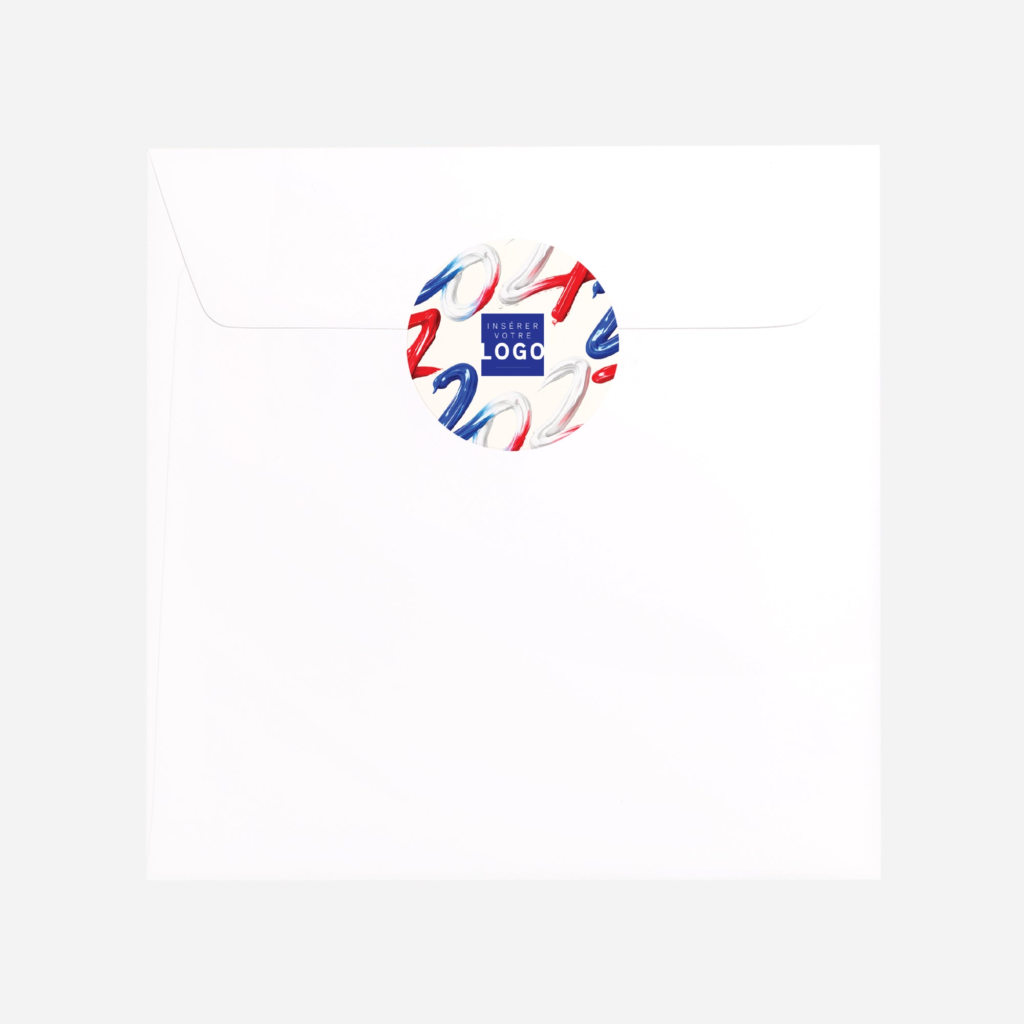 Cœur de Commune | Vœux professionnels • Sticker • Rond photo N° 3