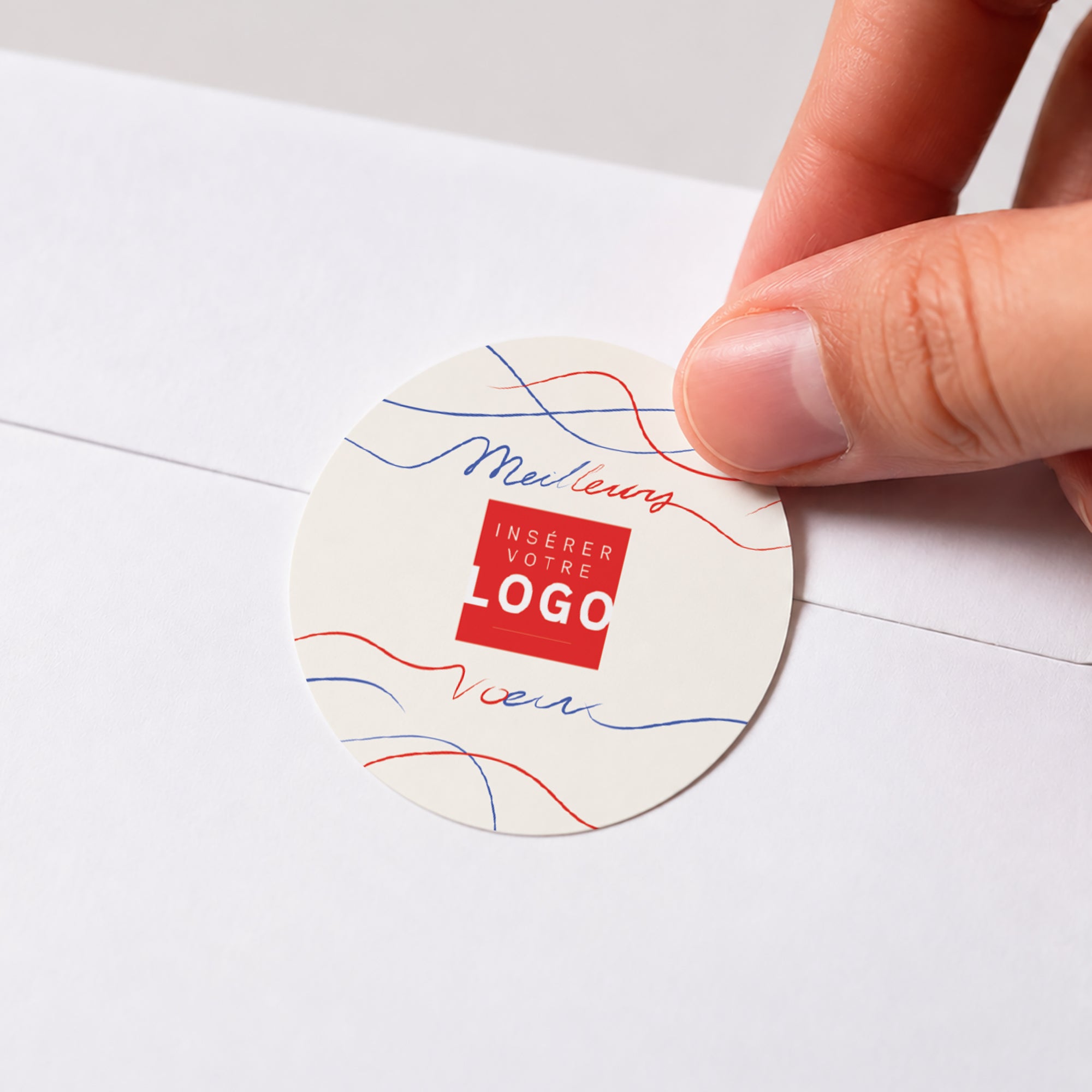 Horizon Citoyen | Vœux professionnels • Sticker • Rond photo N° 1