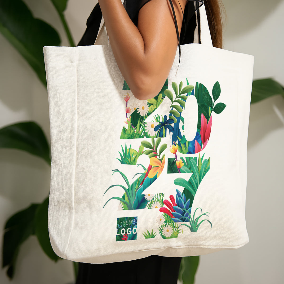 Horizon Verdoyant | Cadeau entreprise • Tote bag • Anse en toile photo N° 1