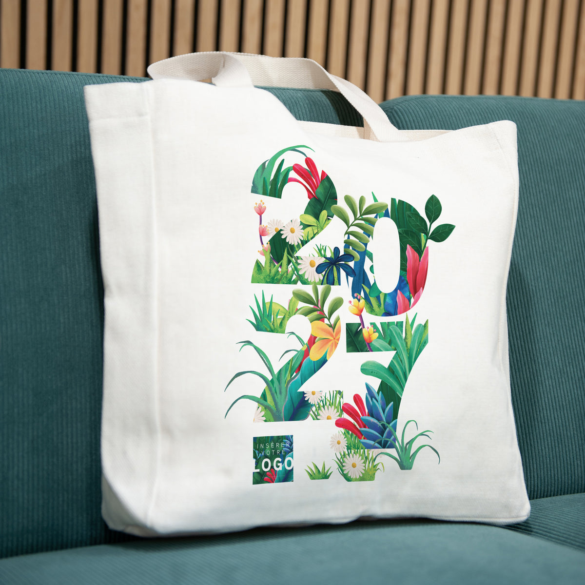 Horizon Verdoyant | Cadeau entreprise • Tote bag • Anse en toile photo N° 2