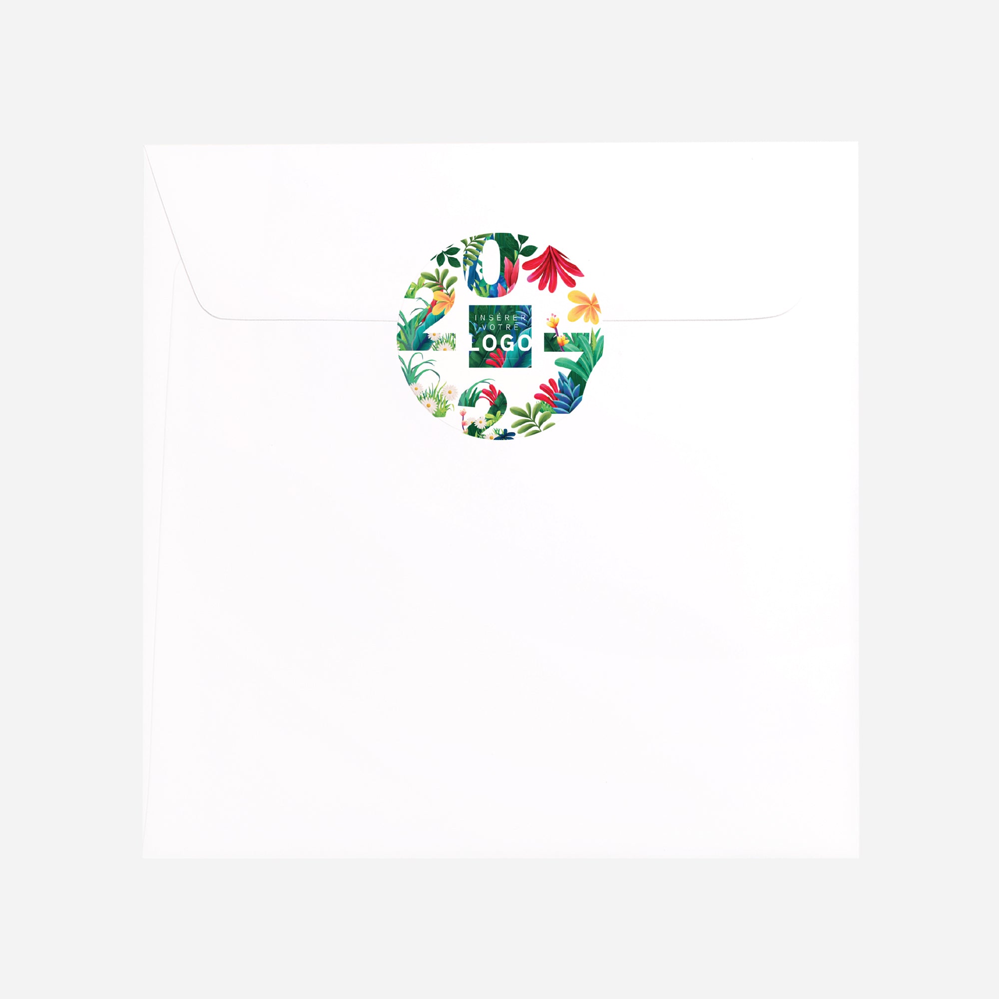 Horizon Verdoyant | Vœux professionnels • Sticker • Rond photo N° 3