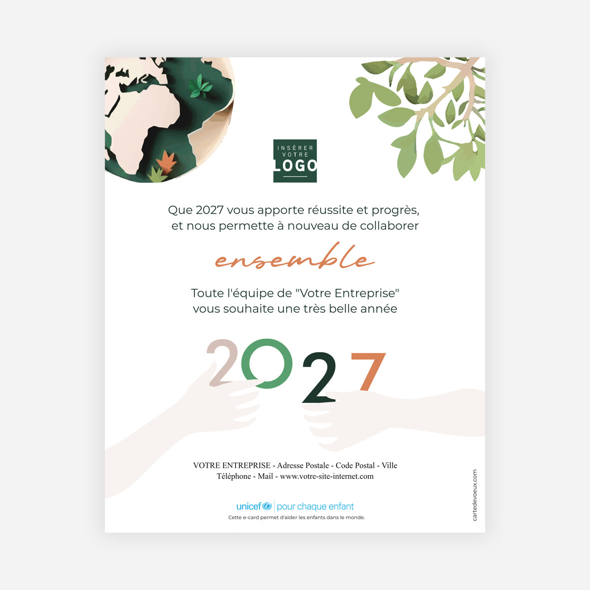 Terre de Liens | Vœux professionnels • Carte virtuelle • eCard Image photo N° 1