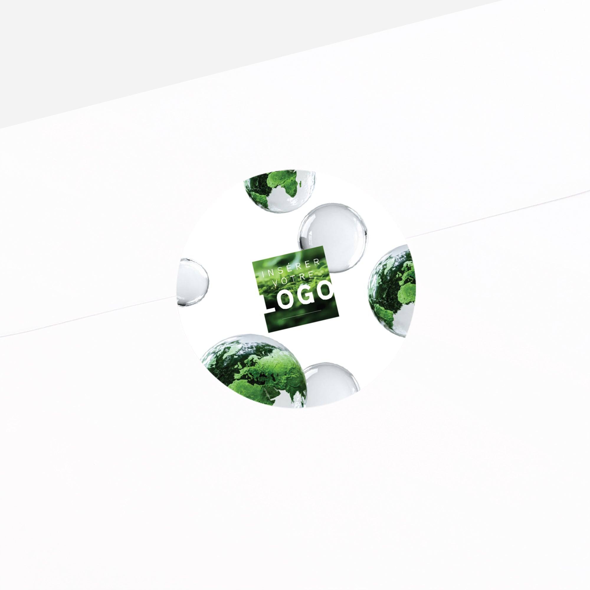 Demain en Vert | Vœux professionnels • Sticker • Rond photo N° 2