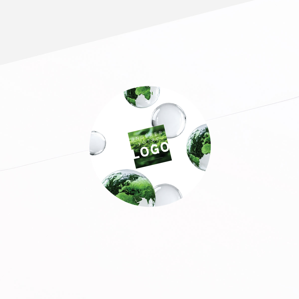Demain en Vert | Vœux professionnels • Sticker • Rond photo N° 2