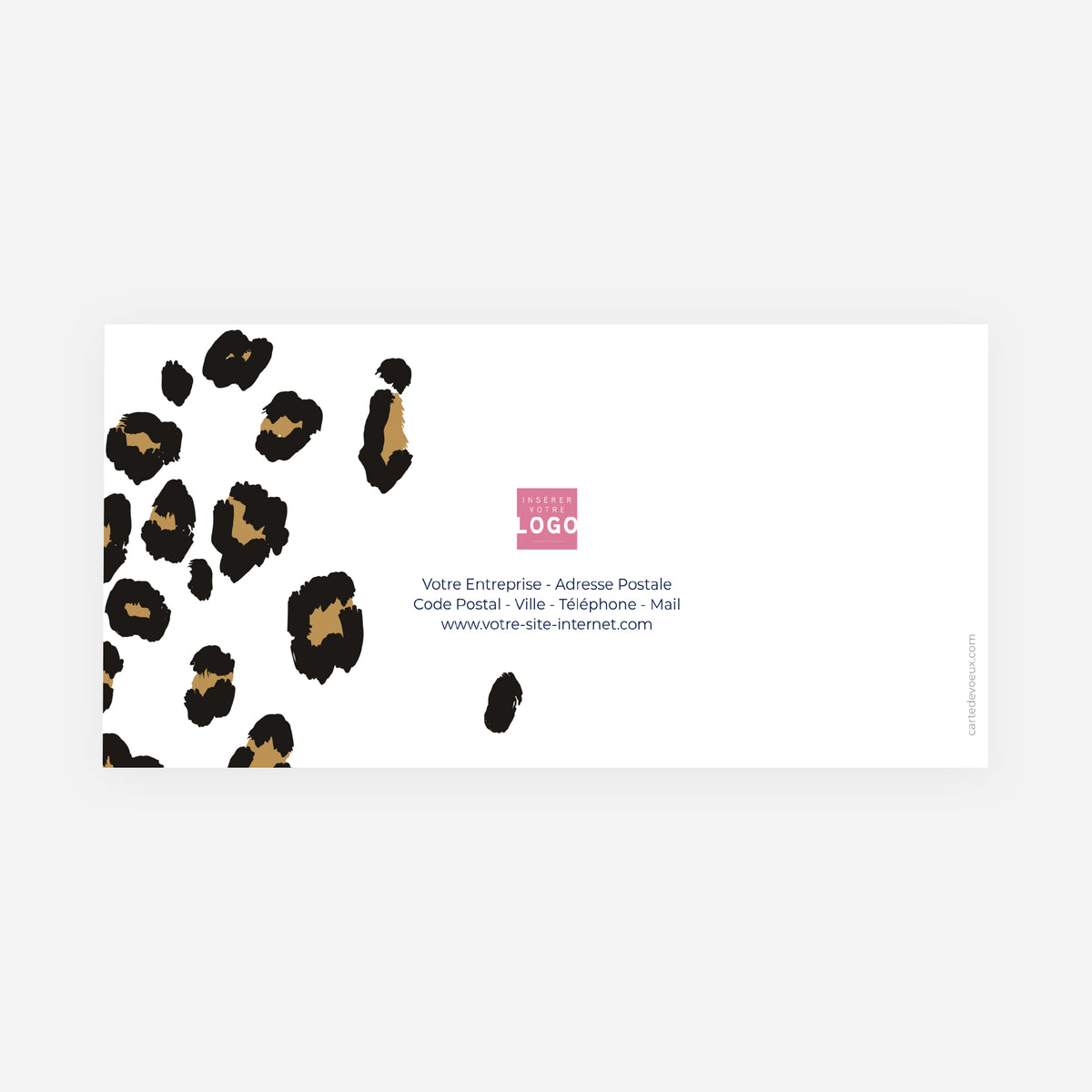 Esprit sauvage | Vœux professionnels • Carte de voeux • Panoramique pliable photo N° 3